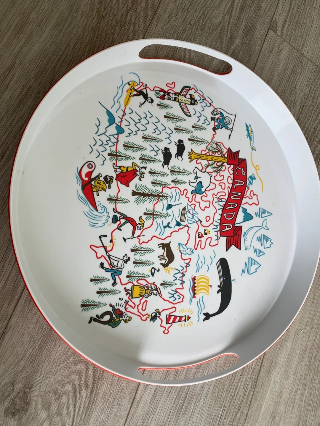 Canvas Canada Serving Tray