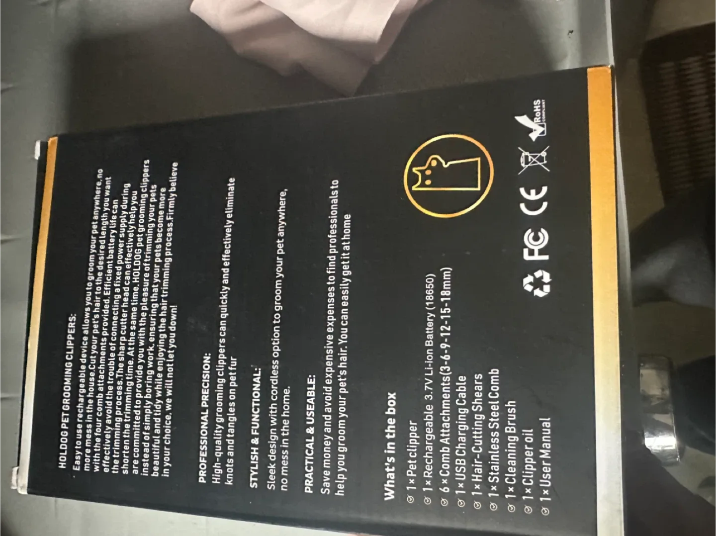 HOLDOG Pet Grooming Clippers - New in Box image indicator(2)