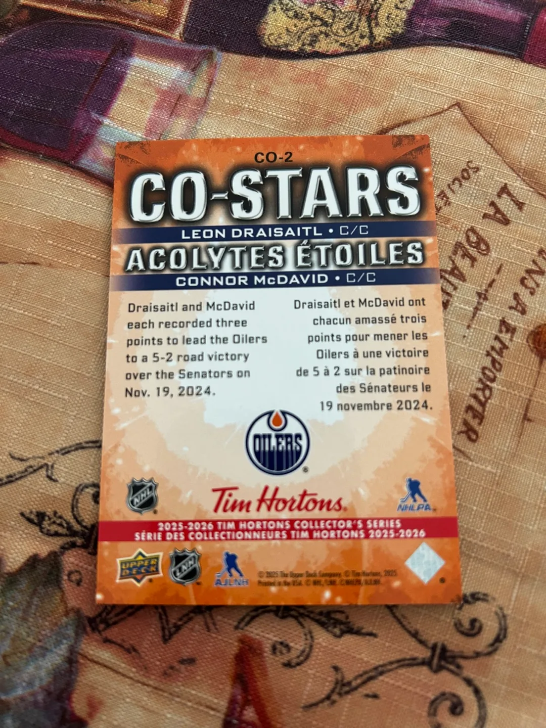 Tim Hortons 2025-2026   Co stars Connor and Leon image indicator(2)