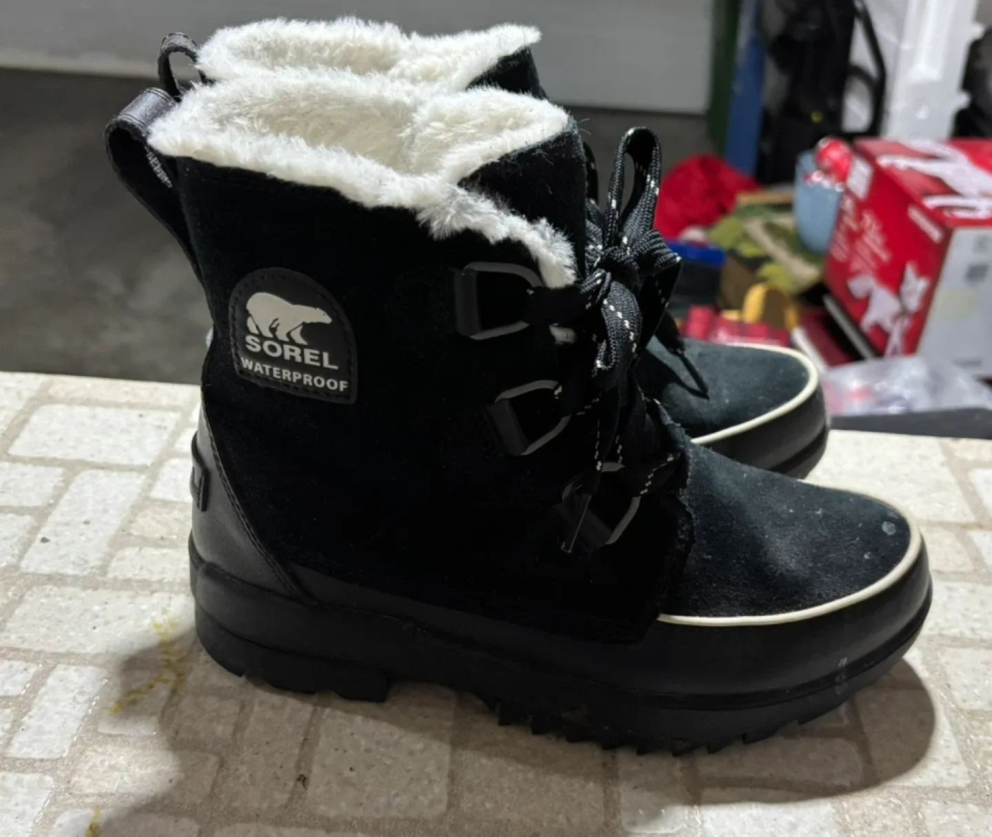 Sorel Black Winter Boots