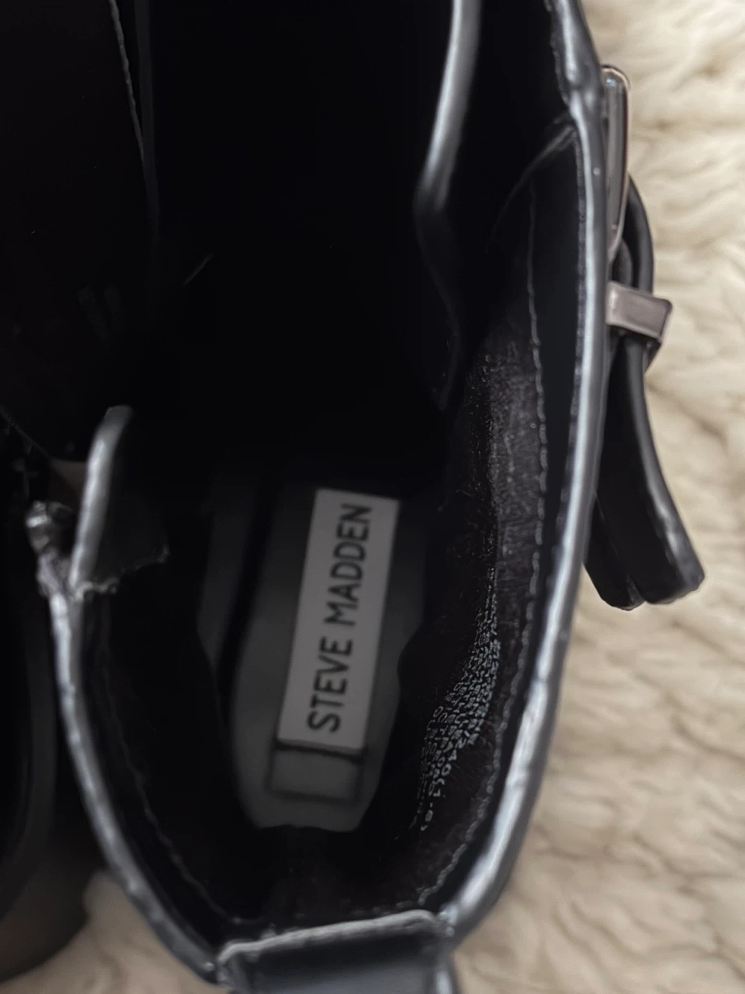Steve Madden Black Platform Boots - photo 5