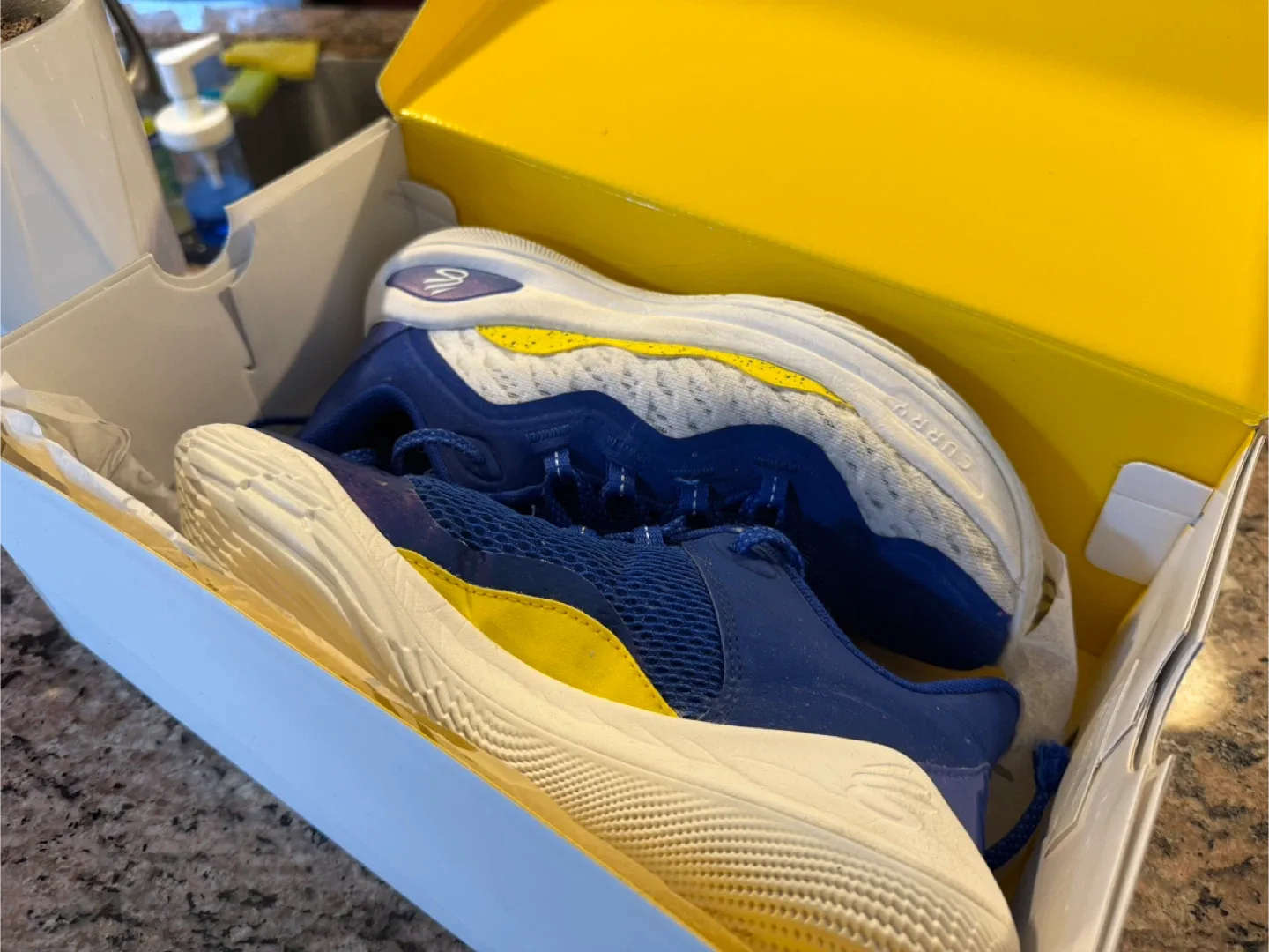 Curry 11 Blue Basketball Shoes image indicator(10)