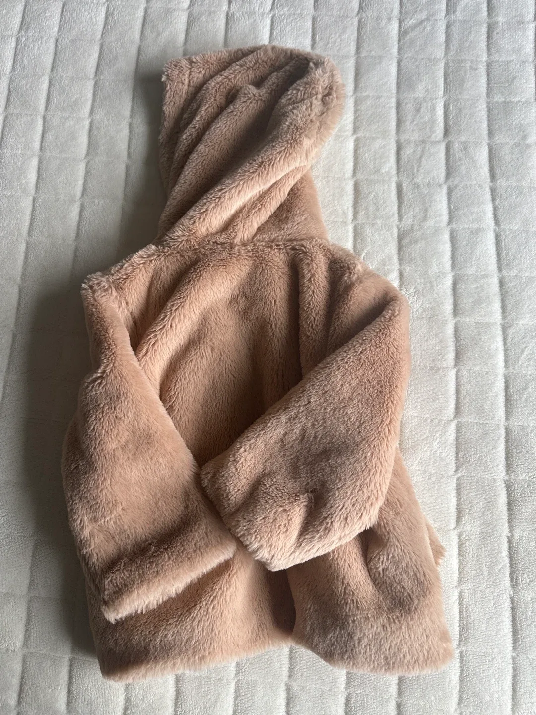 Jessica Simpson Baby Faux Fur Hooded Coat - 12M image indicator(3)