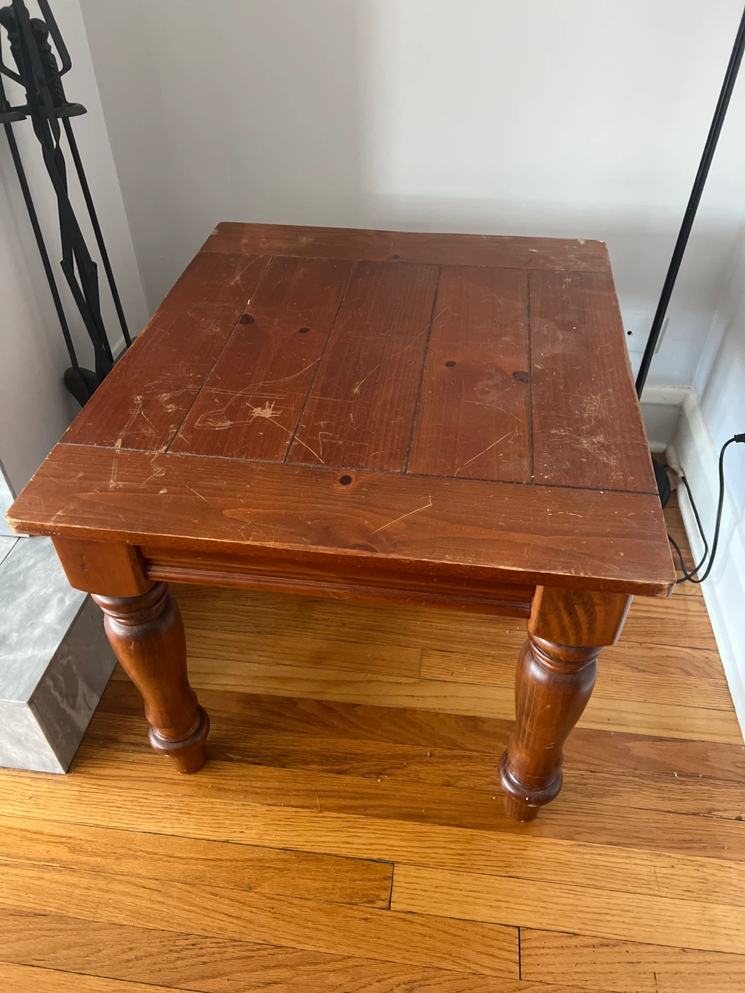 Wooden End Table