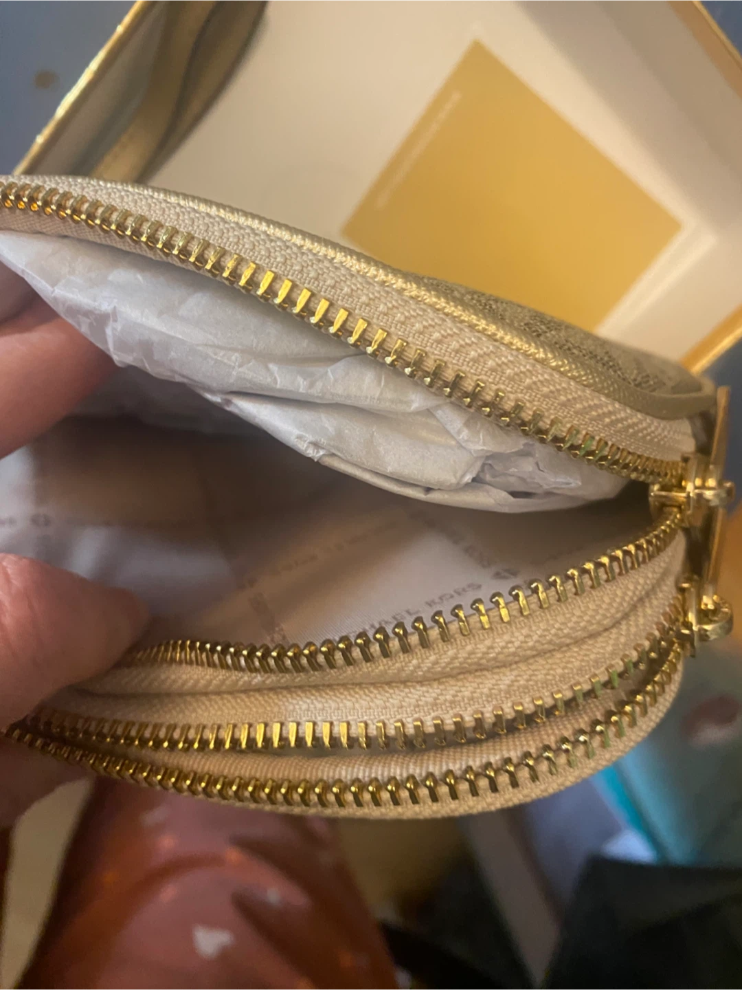 New Michael Kors Jet Set Charm Double Zip Wristlet - photo 5
