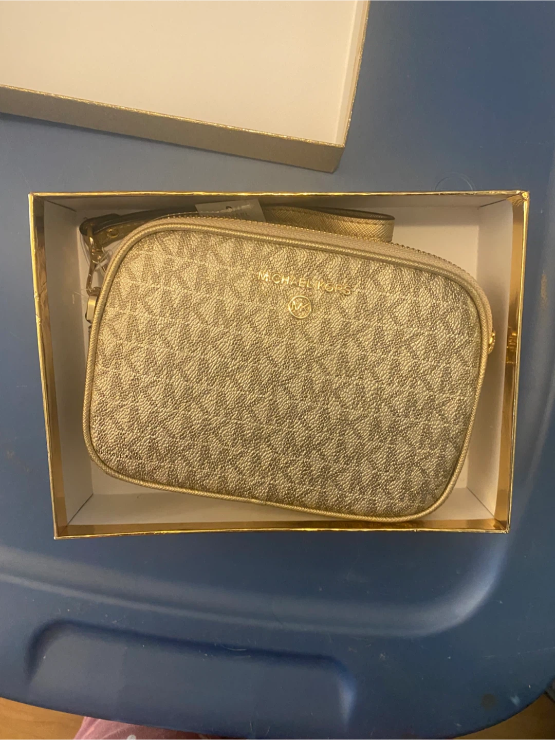 New Michael Kors Jet Set Charm Double Zip Wristlet - photo 2
