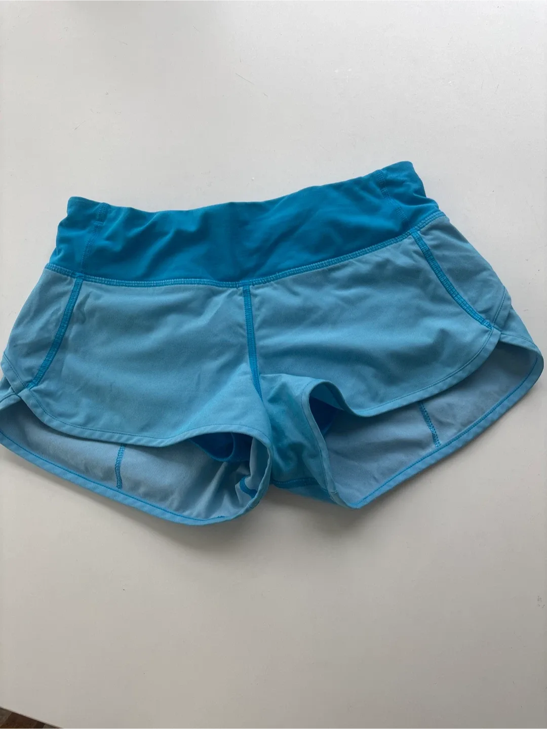 Lululemon Blue Running Shorts thumbnail