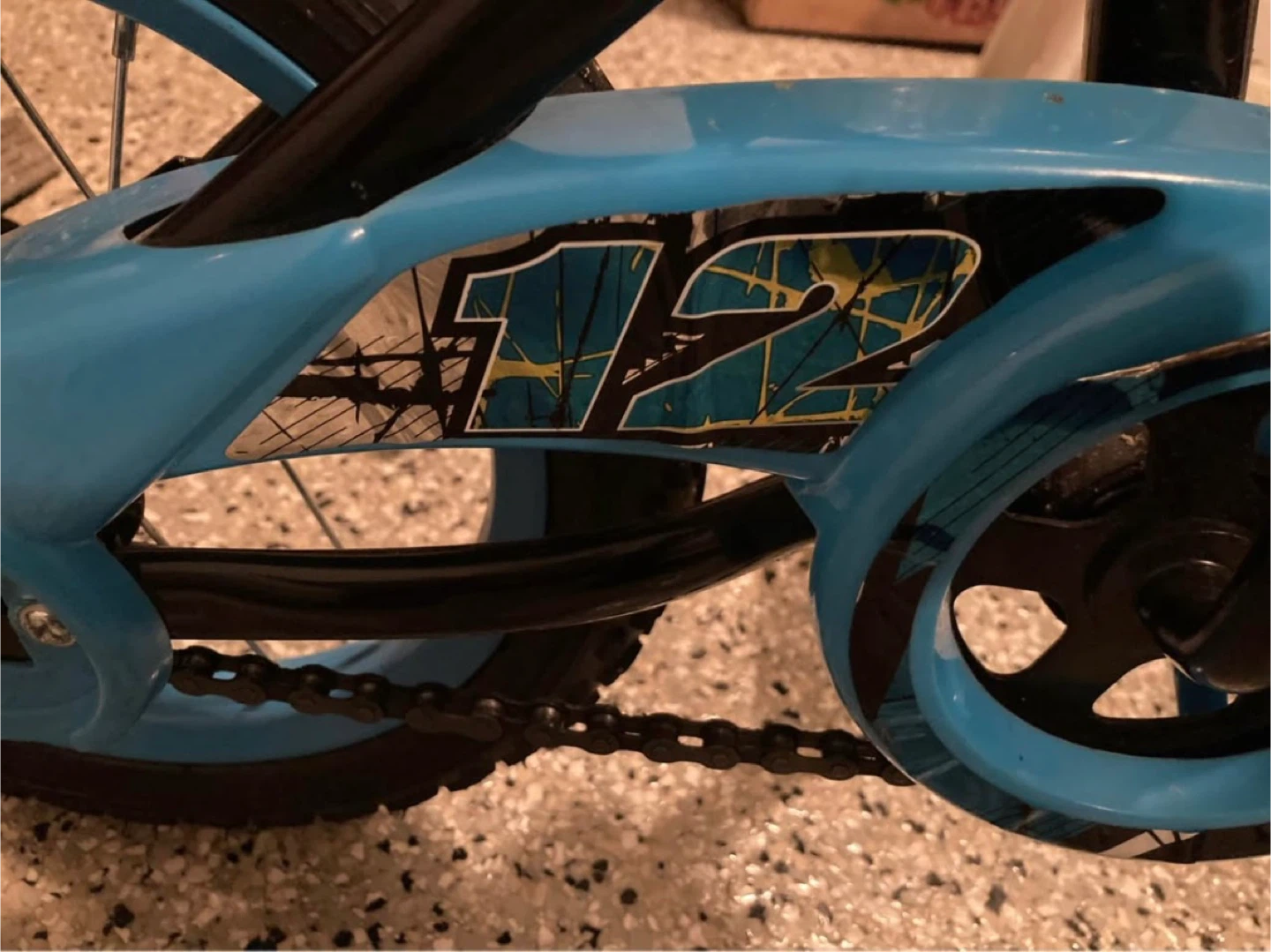 Movelo Rush 12" Kids Bike - Blue & Black - photo 4