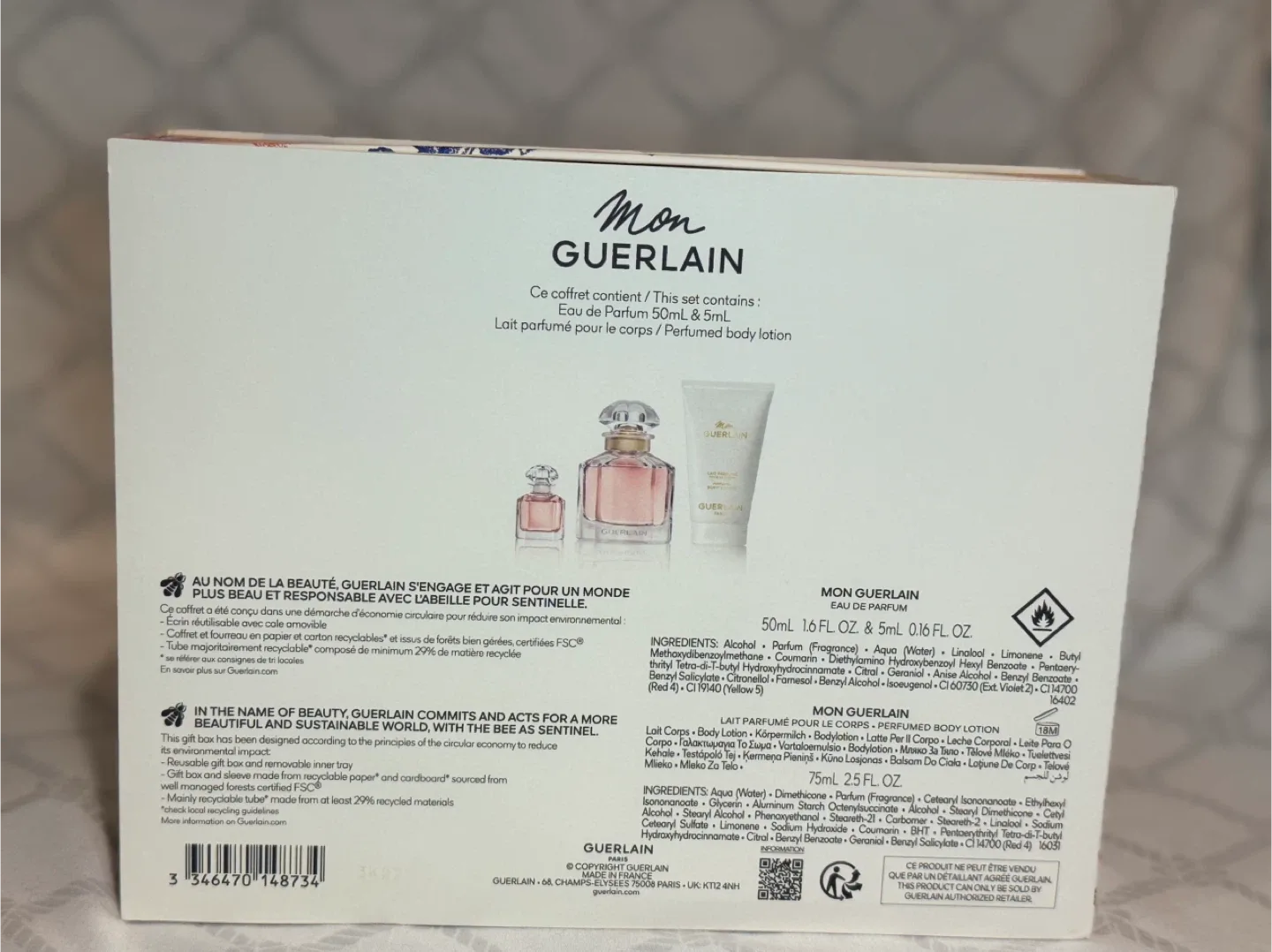 Guerlain Mon Guerlain Perfume & Body Lotion Set image indicator(2)