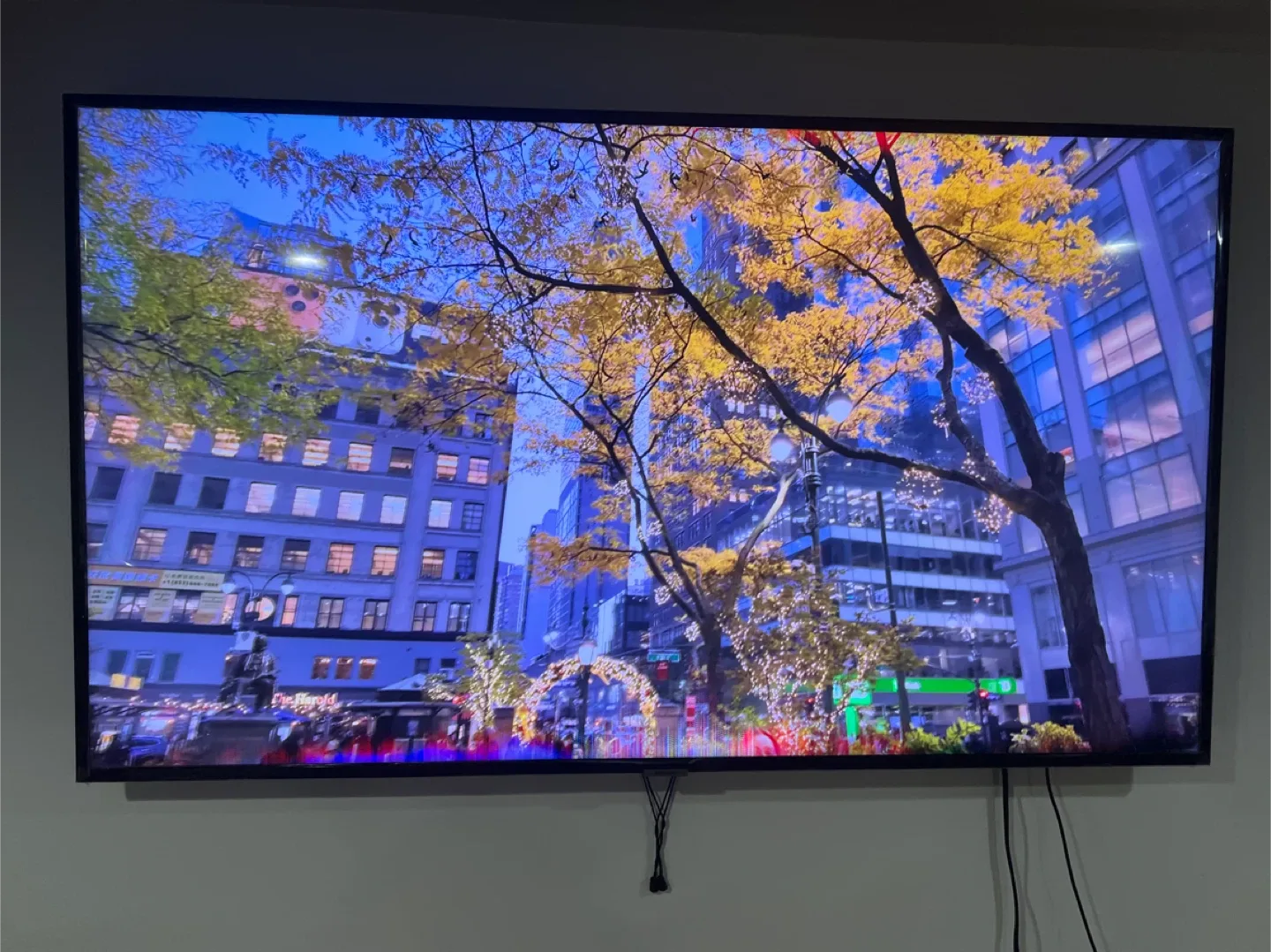 TV Samsung series 6 50’ inch image indicator(2)