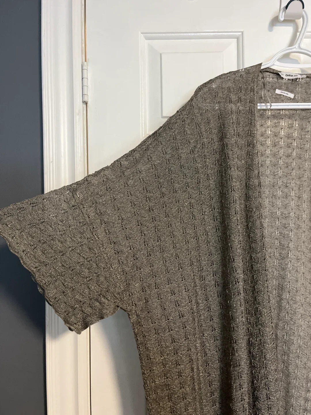 Zara Knit summer Cardigan - Size S image indicator(3)