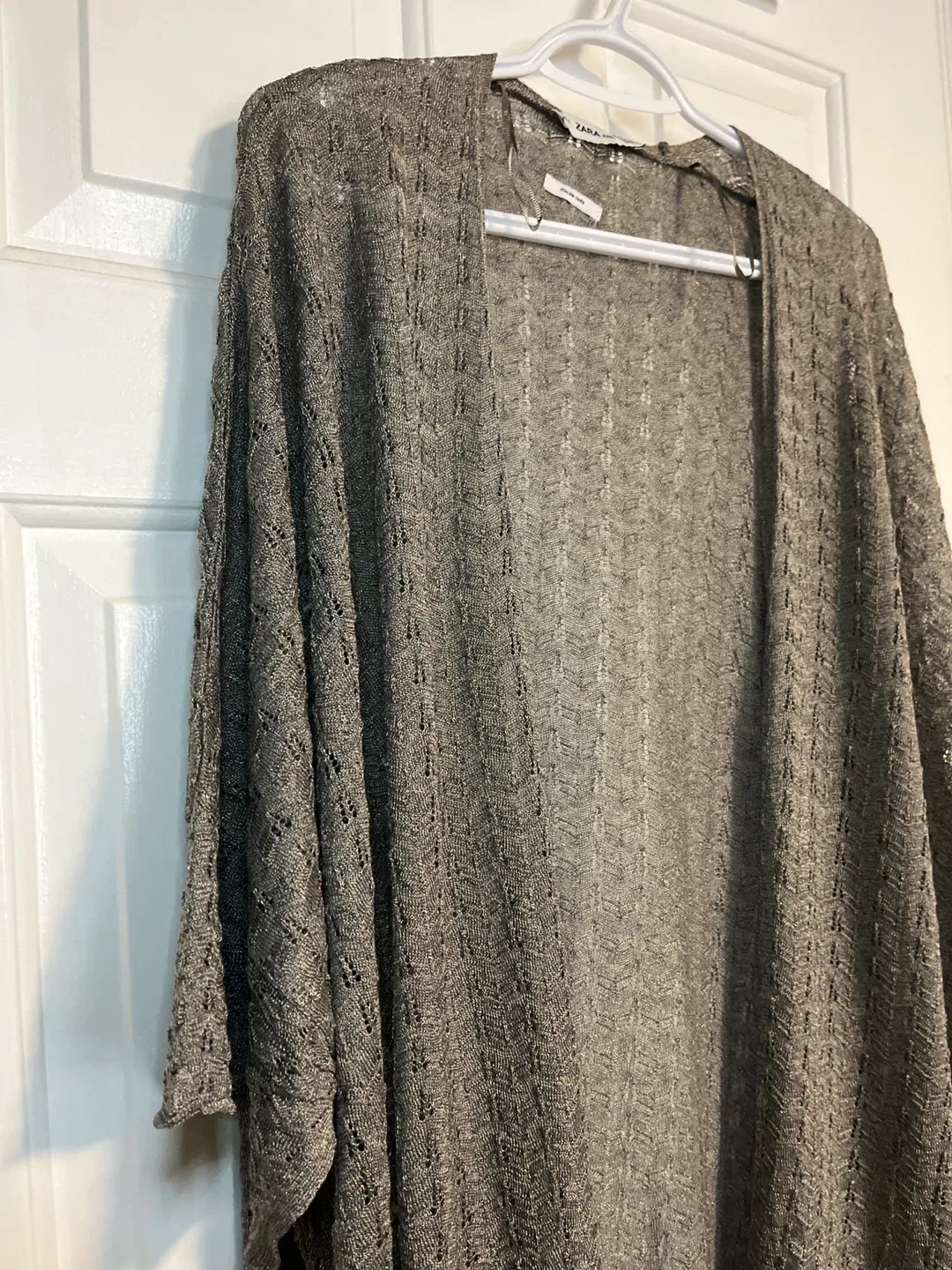 Zara Knit summer Cardigan - Size S image indicator(5)