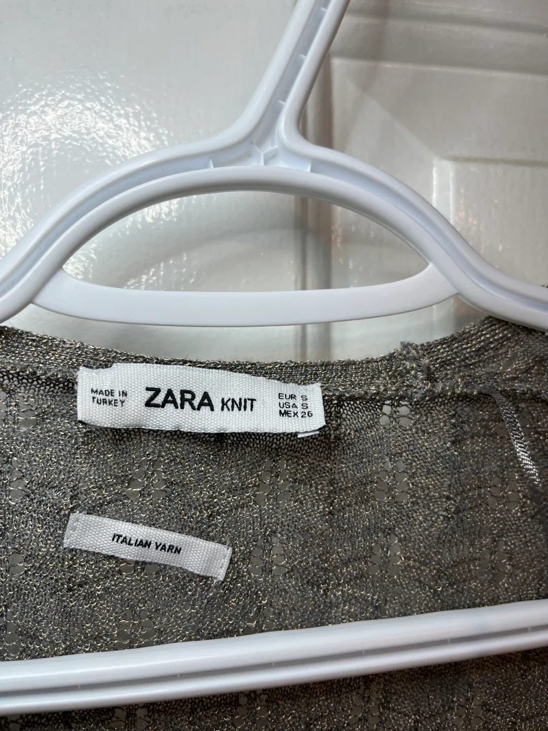 Zara Knit summer Cardigan - Size S image indicator(2)