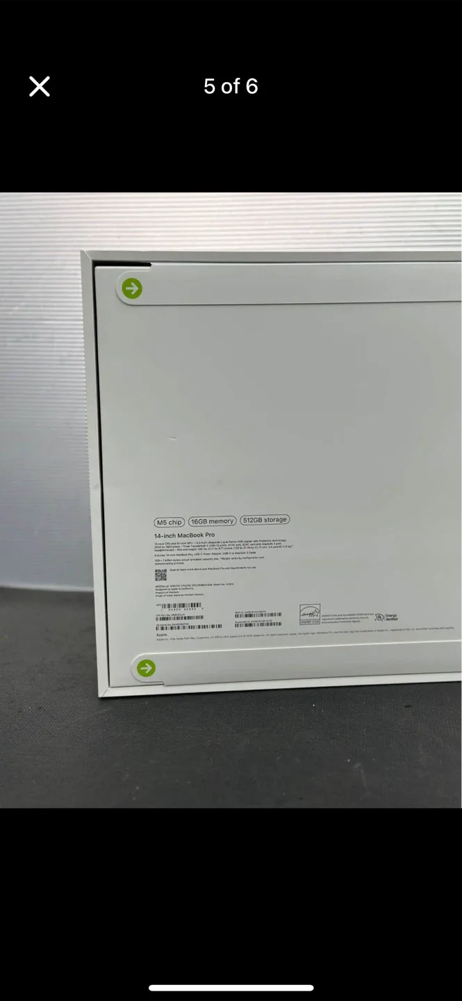 Apple Macbook Pro 2025. M5 Chip image indicator(5)