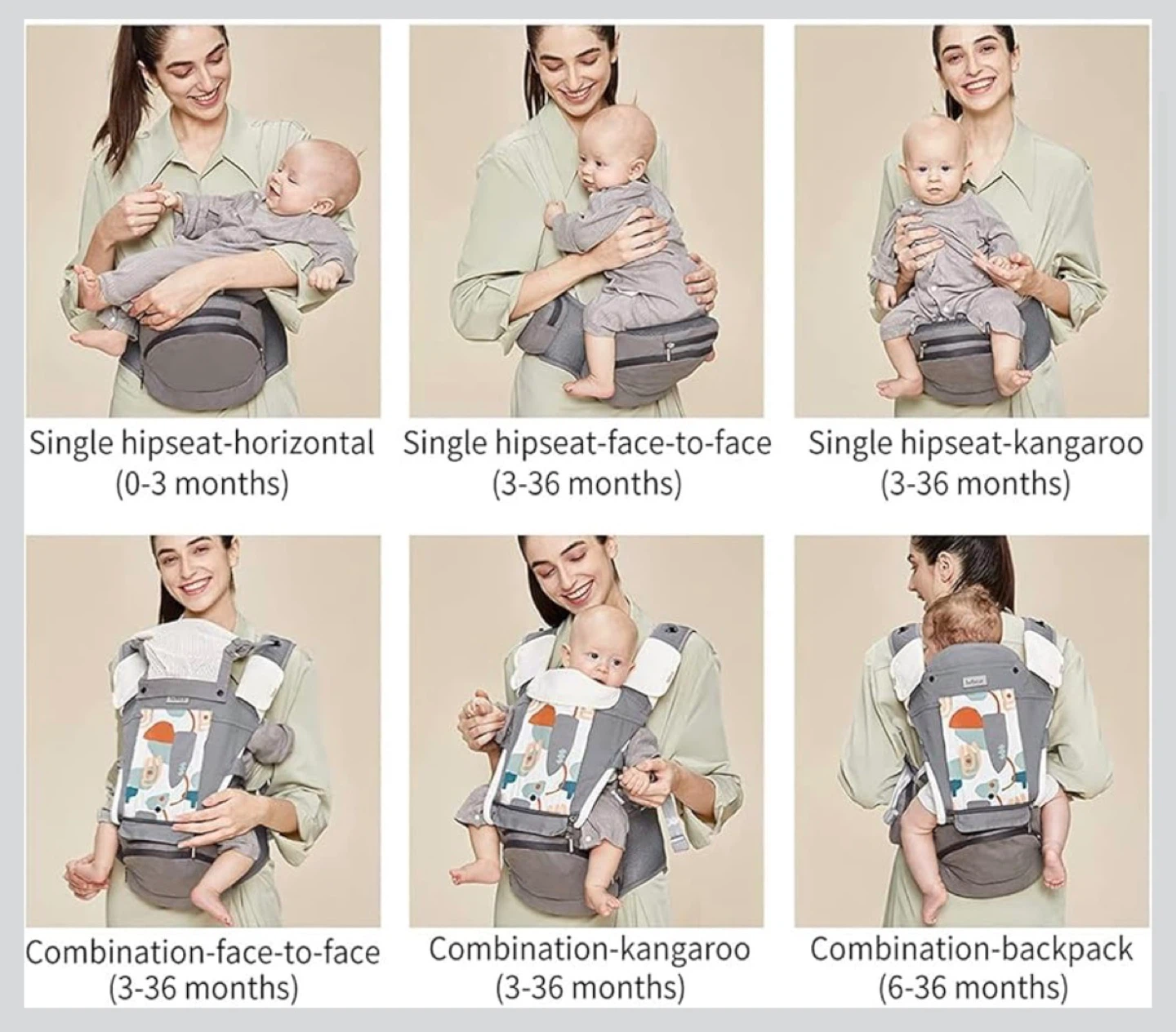bebear Baby Carrier - Pink - photo 3