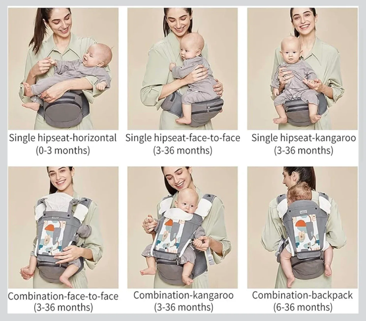 bebear Baby Carrier - Pink image indicator(3)