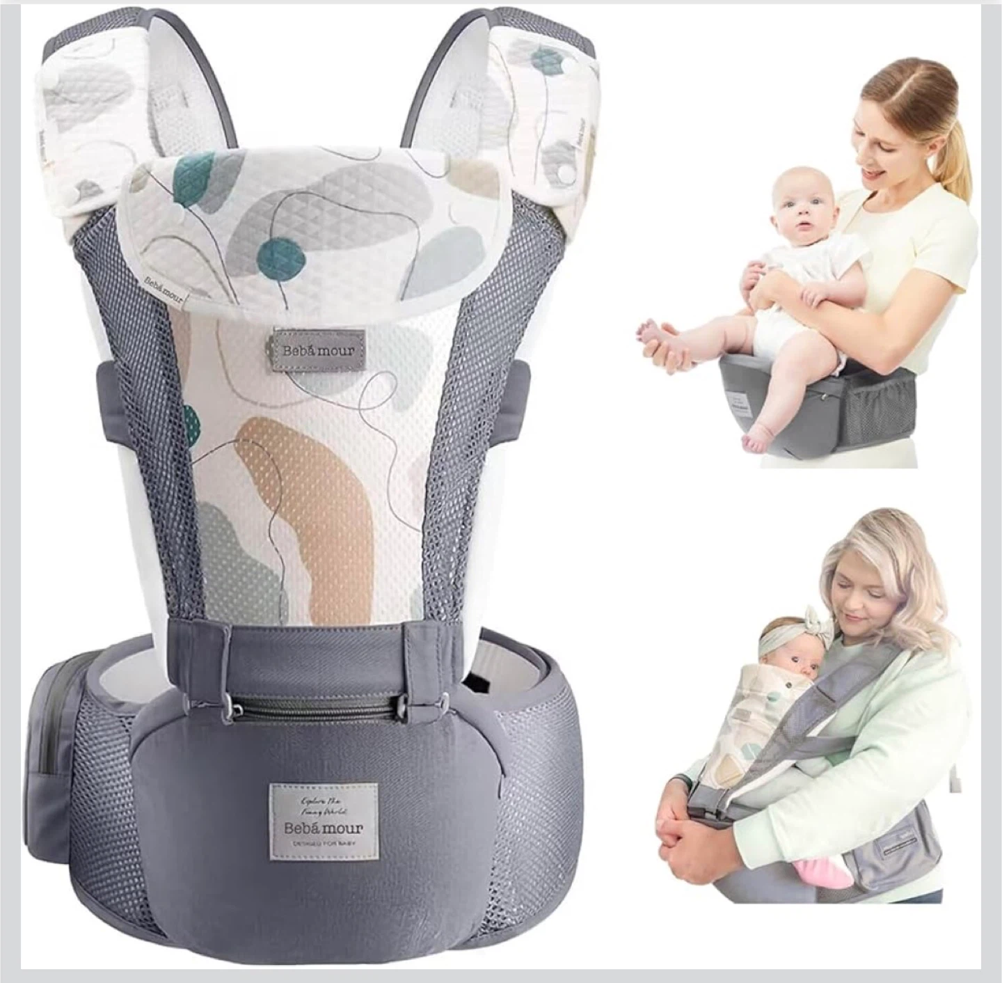 bebear Baby Carrier - Pink - photo 2