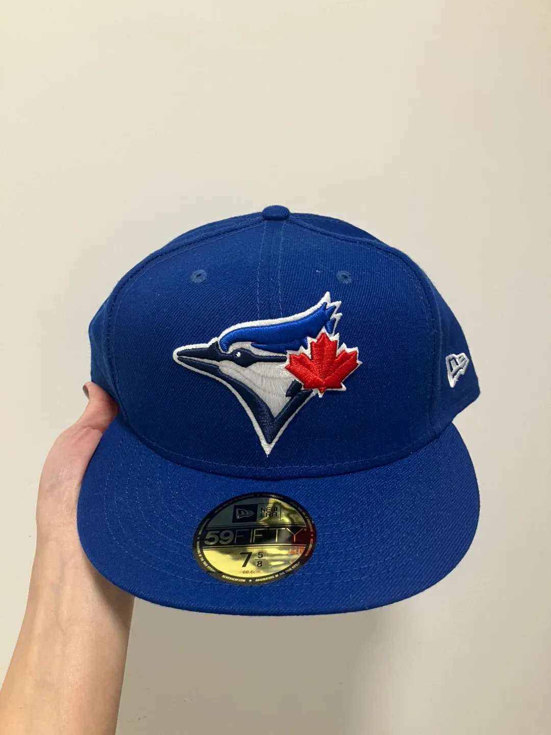 New Era Toronto Blue Jays 59FIFTY MLB Authentic Hat 7 5/8 thumbnail