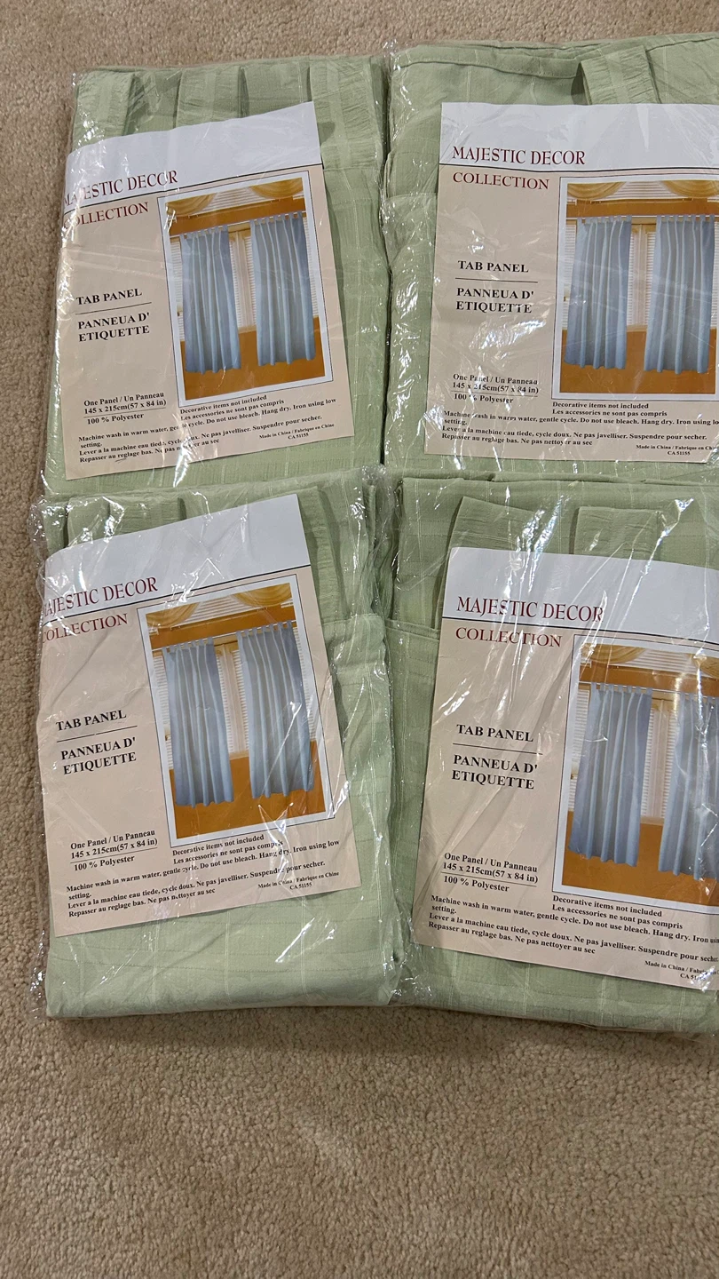 Curtain. $6 for one panel.