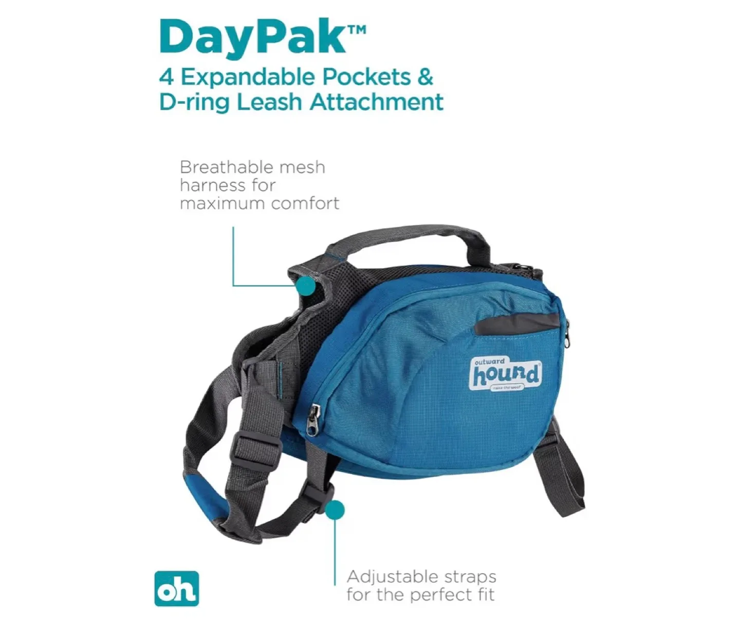 Dog vest (pink) image indicator(2)