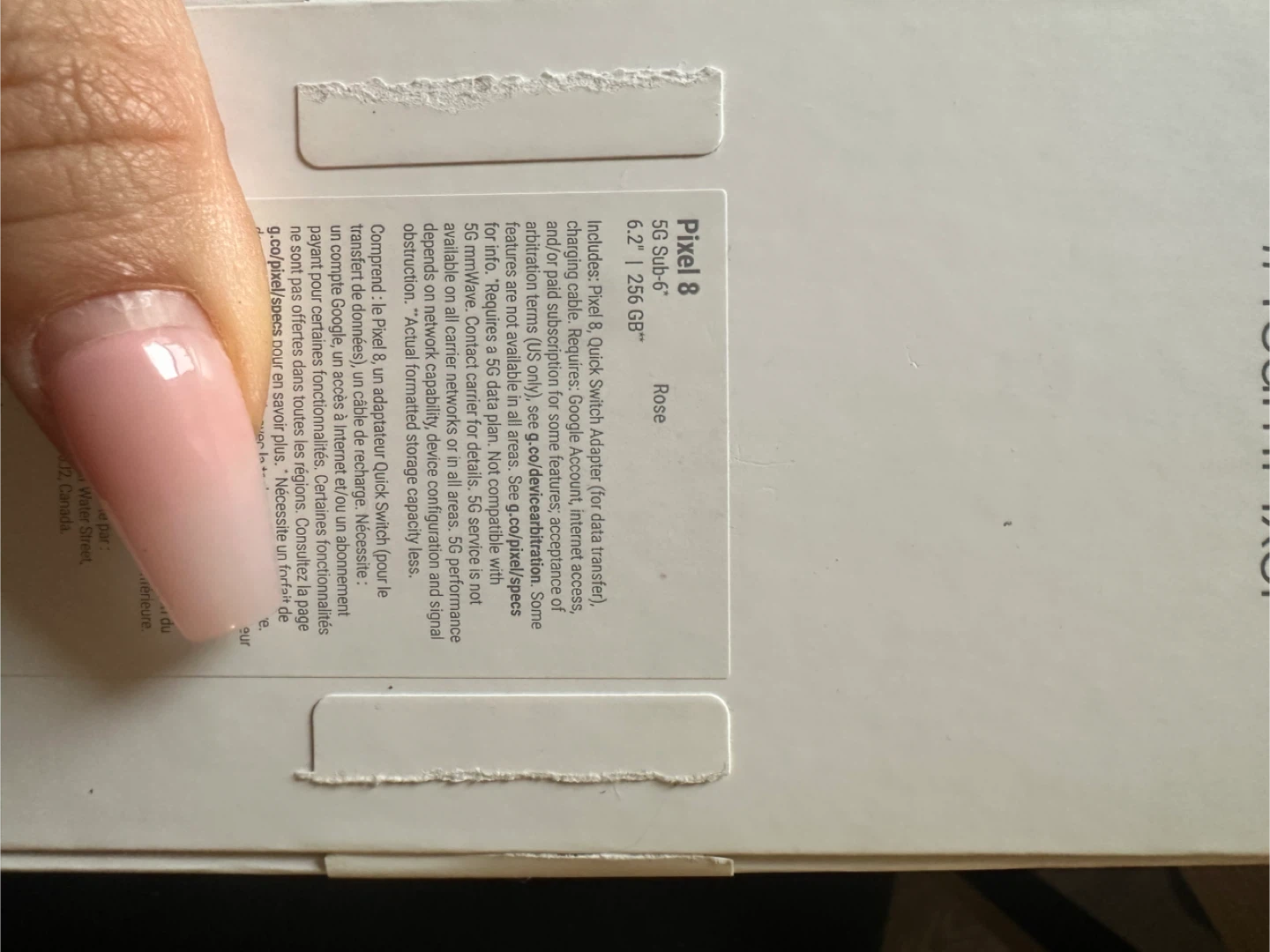 Google Pixel 8 256GB Rose - photo 3