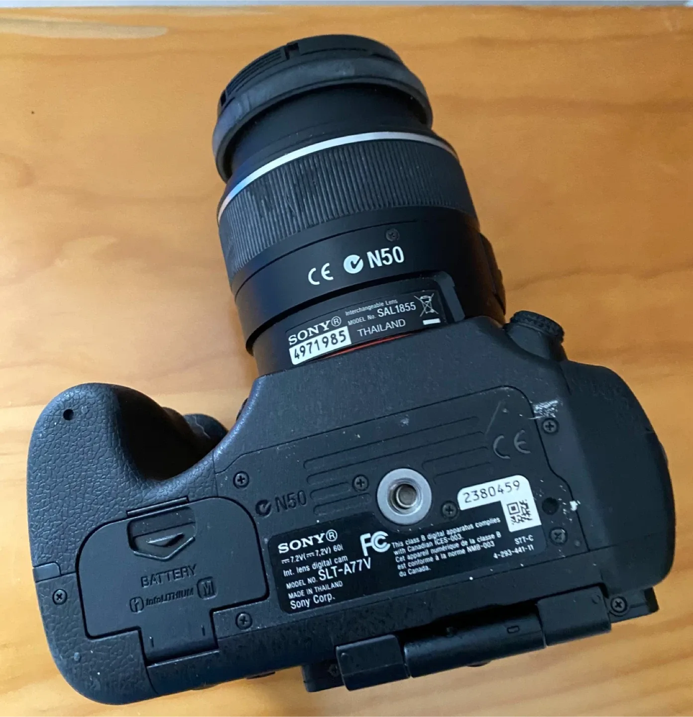 Sony Alpha a77 DSLR Camera with 18-55mm Lens image indicator(3)