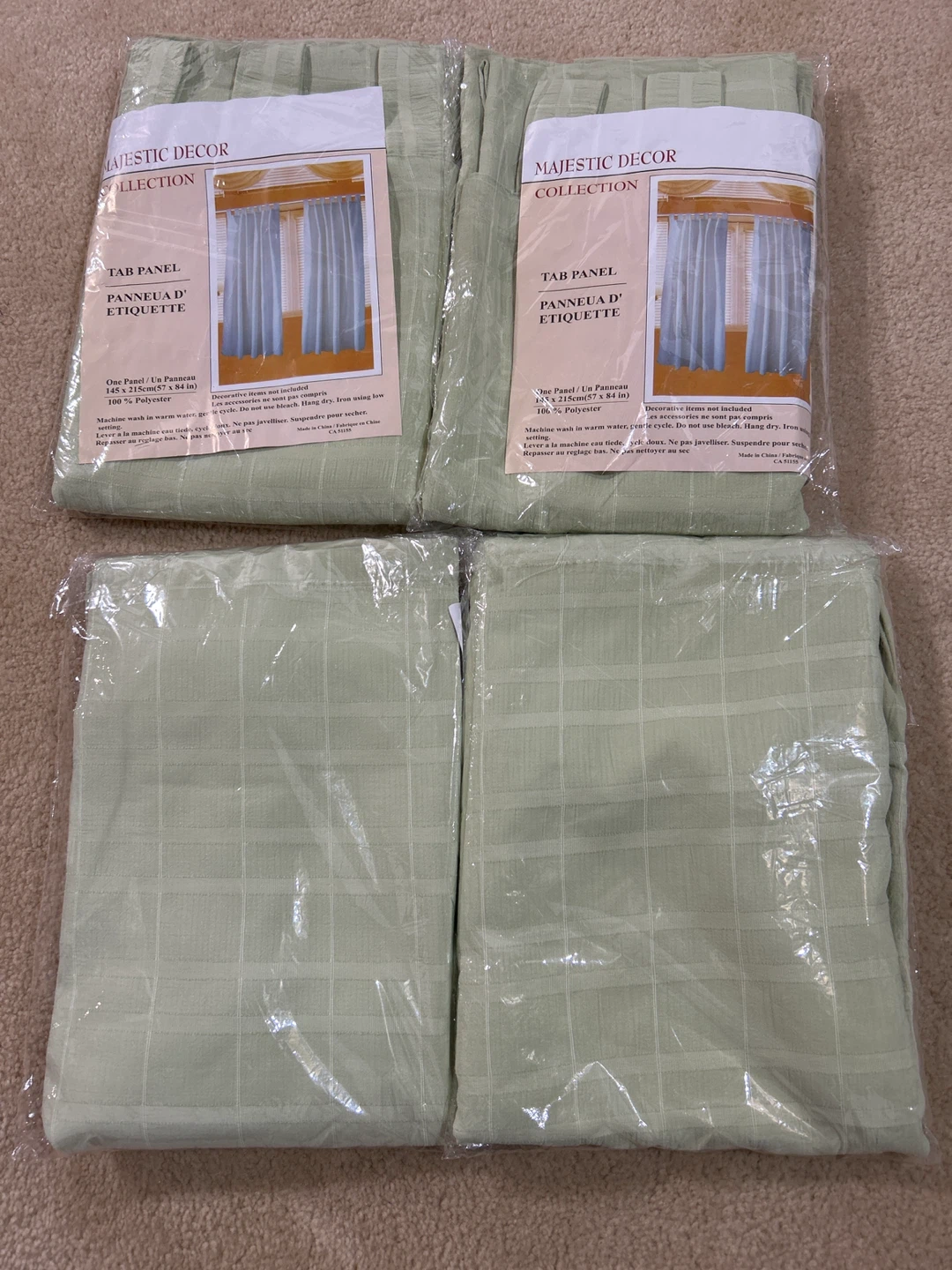 Curtain. $6 for one panel. - photo 2