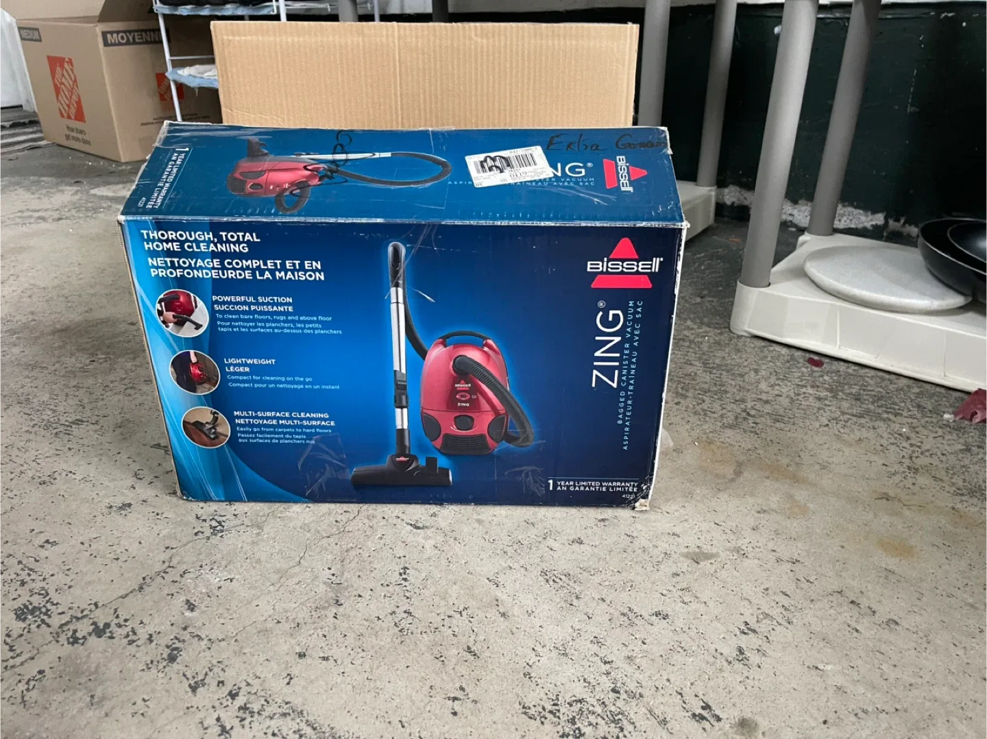 Bissell Zing Bagless Canister Vacuum thumbnail