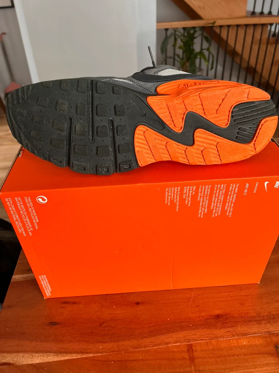 Nike Air Max Excee Grey/Orange, Size 13 image indicator(6)