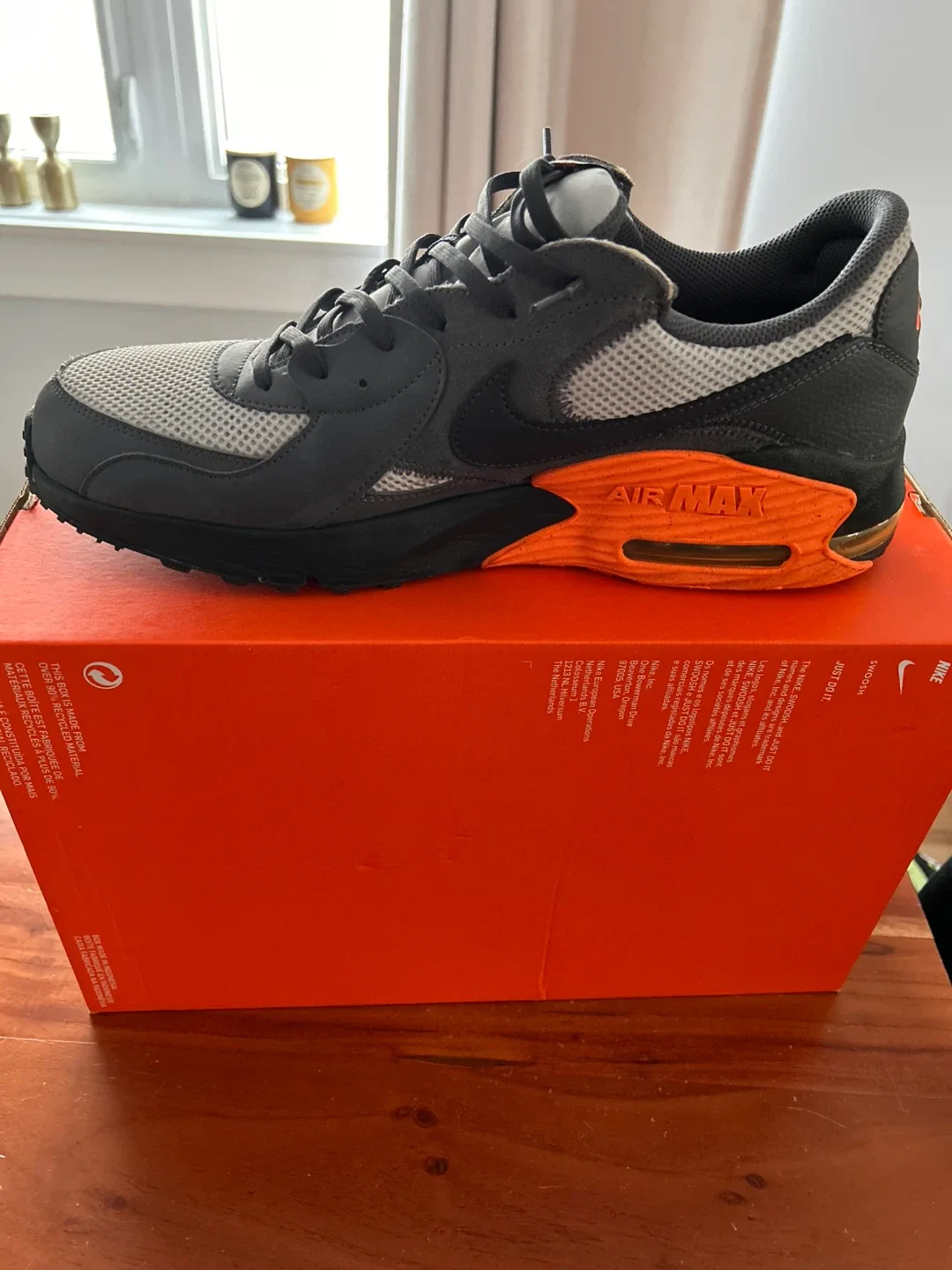 Nike Air Max Excee Grey/Orange, Size 13 image indicator(3)