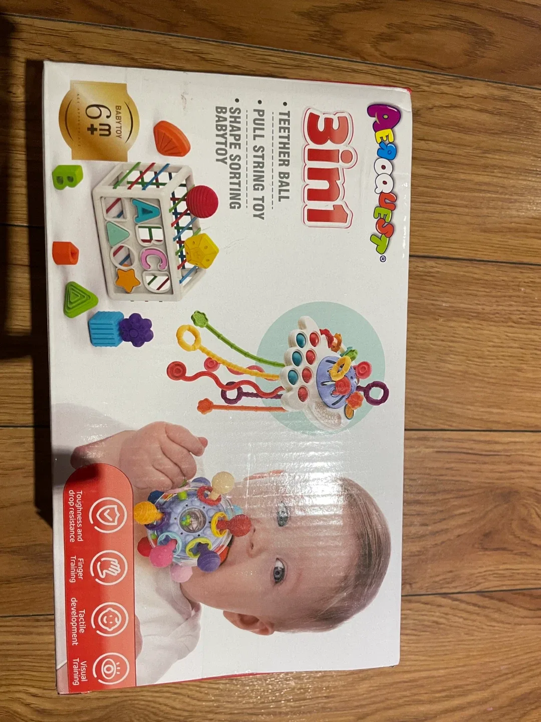 New Peacouquet 3in1 Montessori Baby Toy 6m+ image indicator(2)