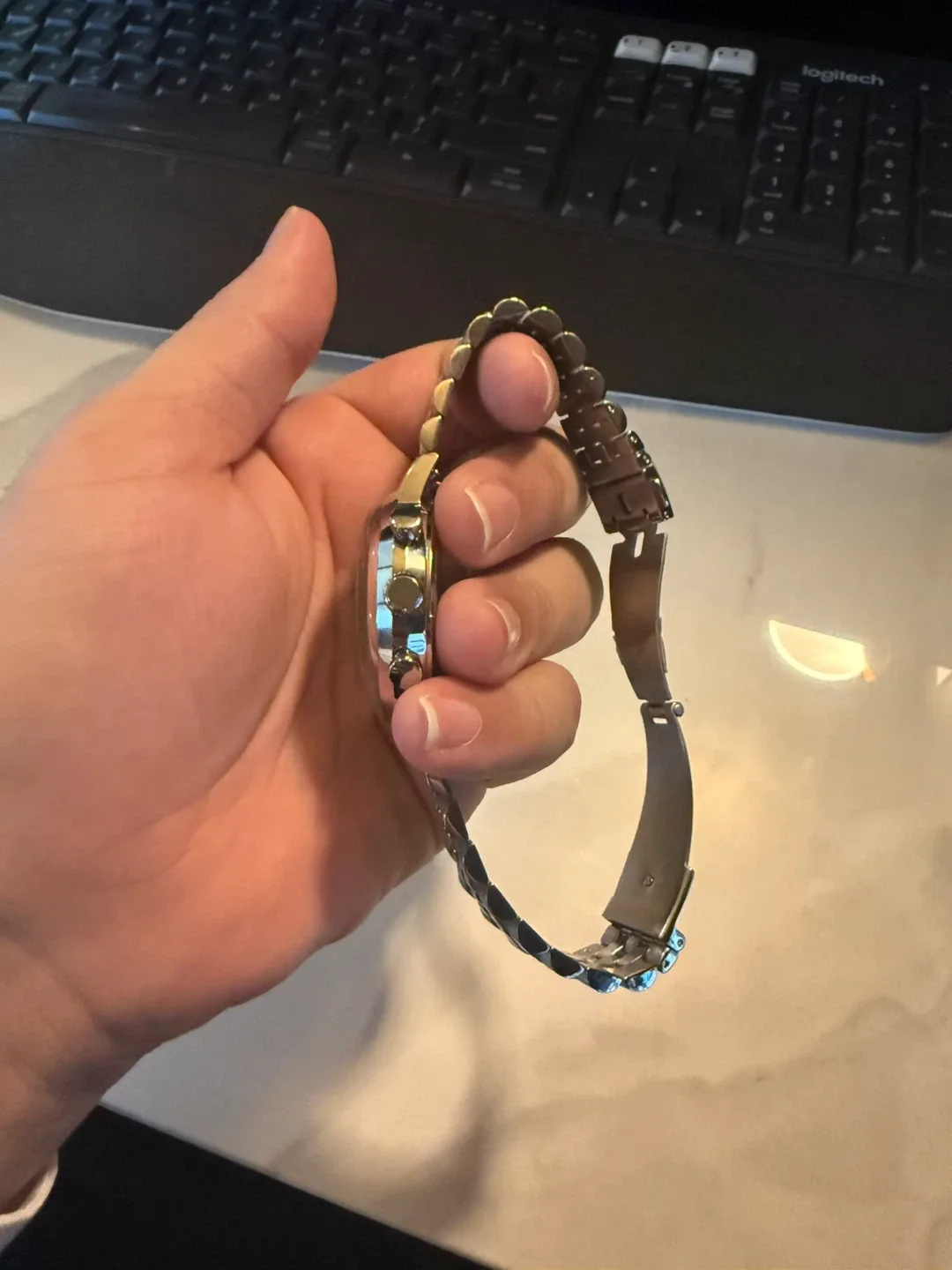 Timex Marlin Panda Chronograph image indicator(5)