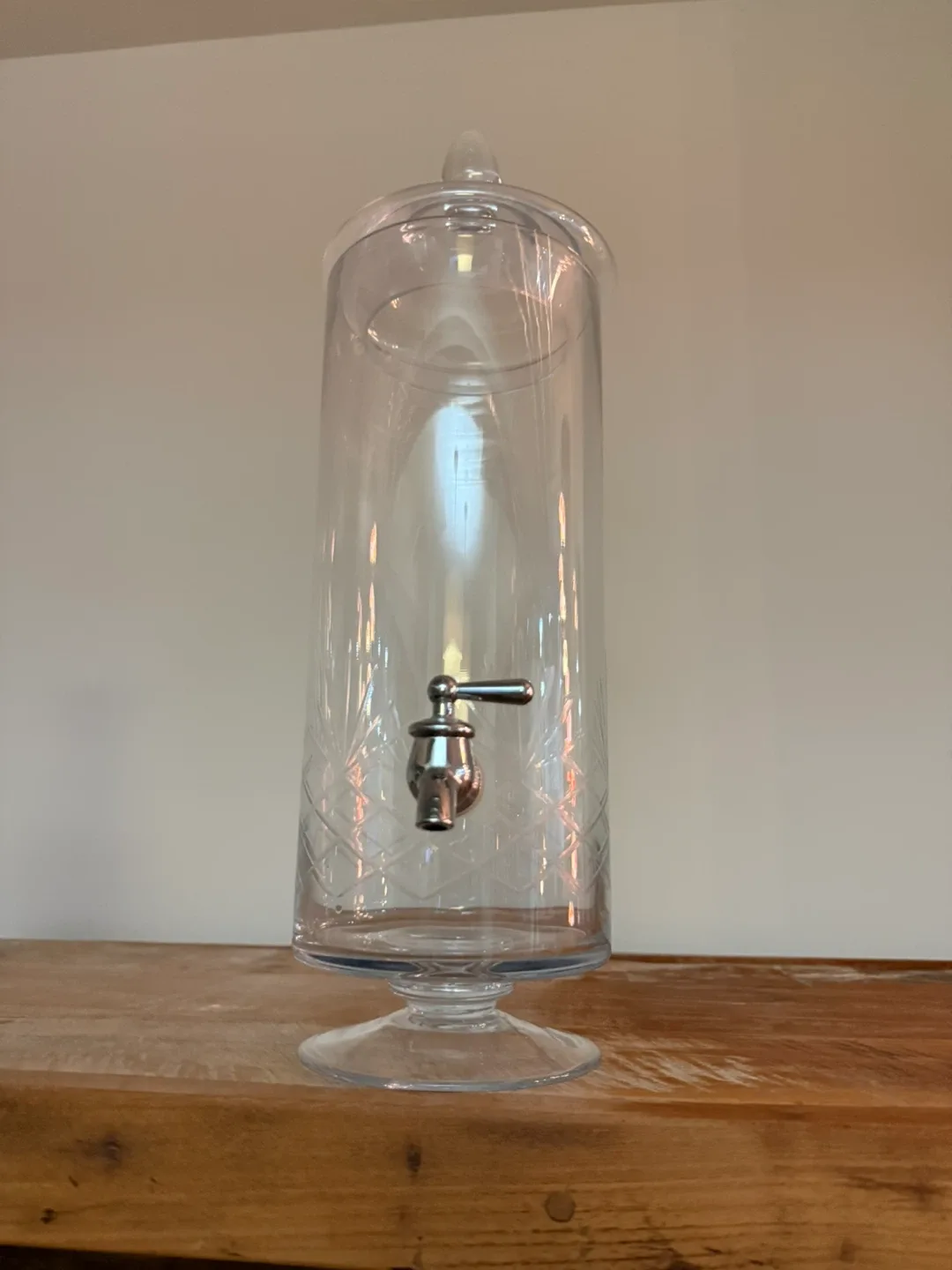 Glass Beverage Dispenser with Spigot thumbnail