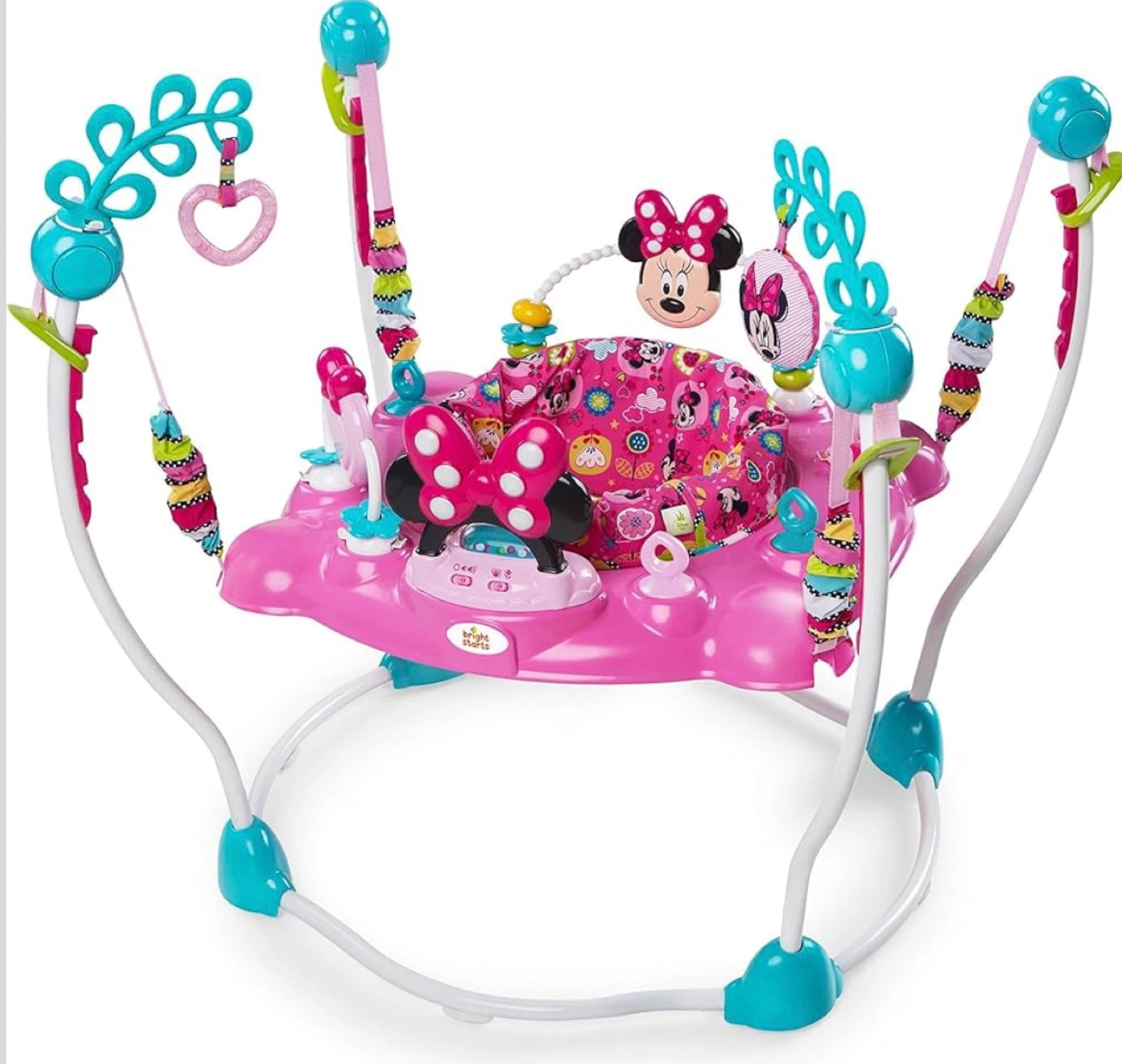 Bright Starts Minnie Mouse Peekaboo Activity Jumper