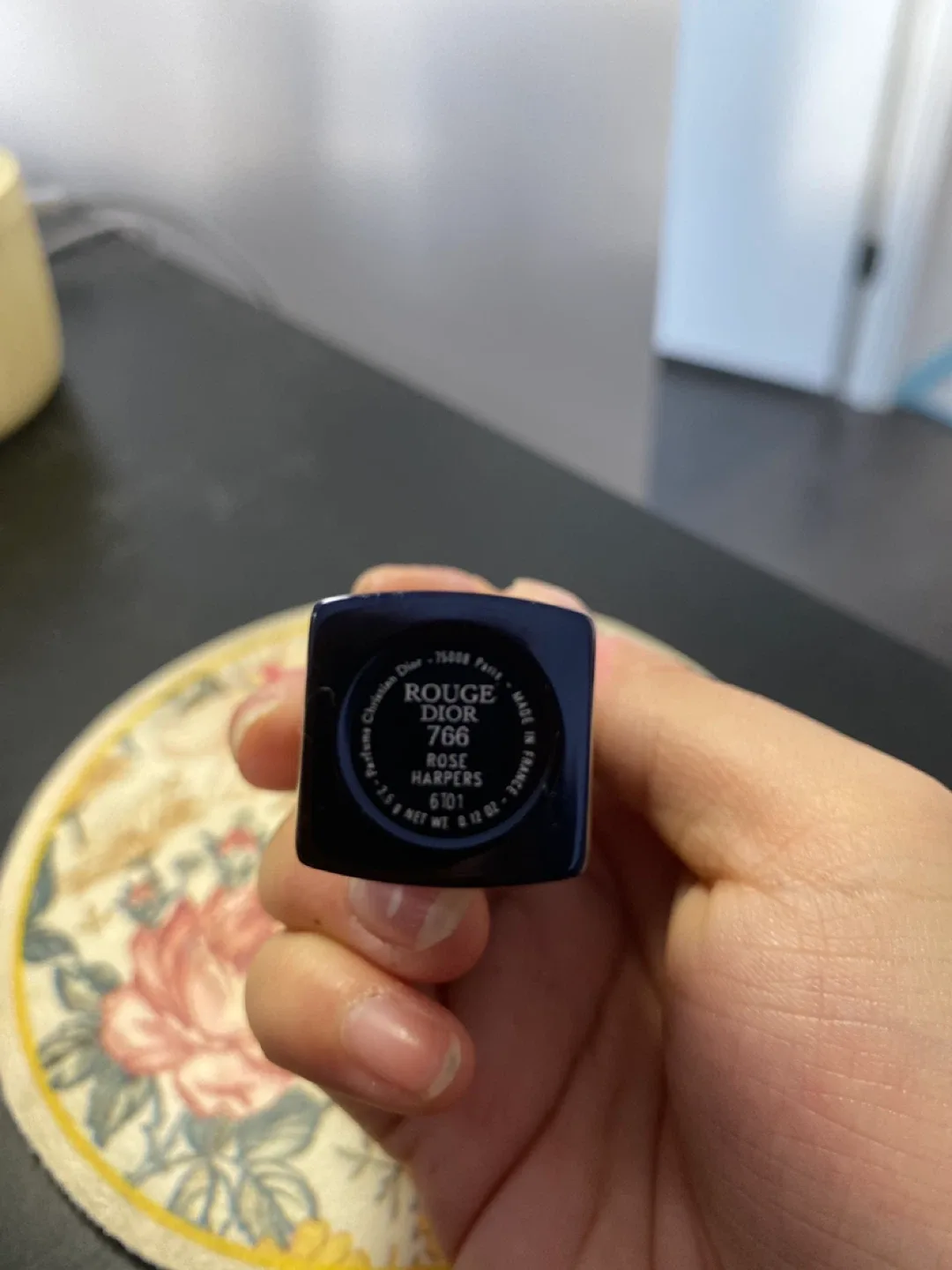 Dior Rouge Dior 766 Rose Harpers Lipstick image indicator(2)