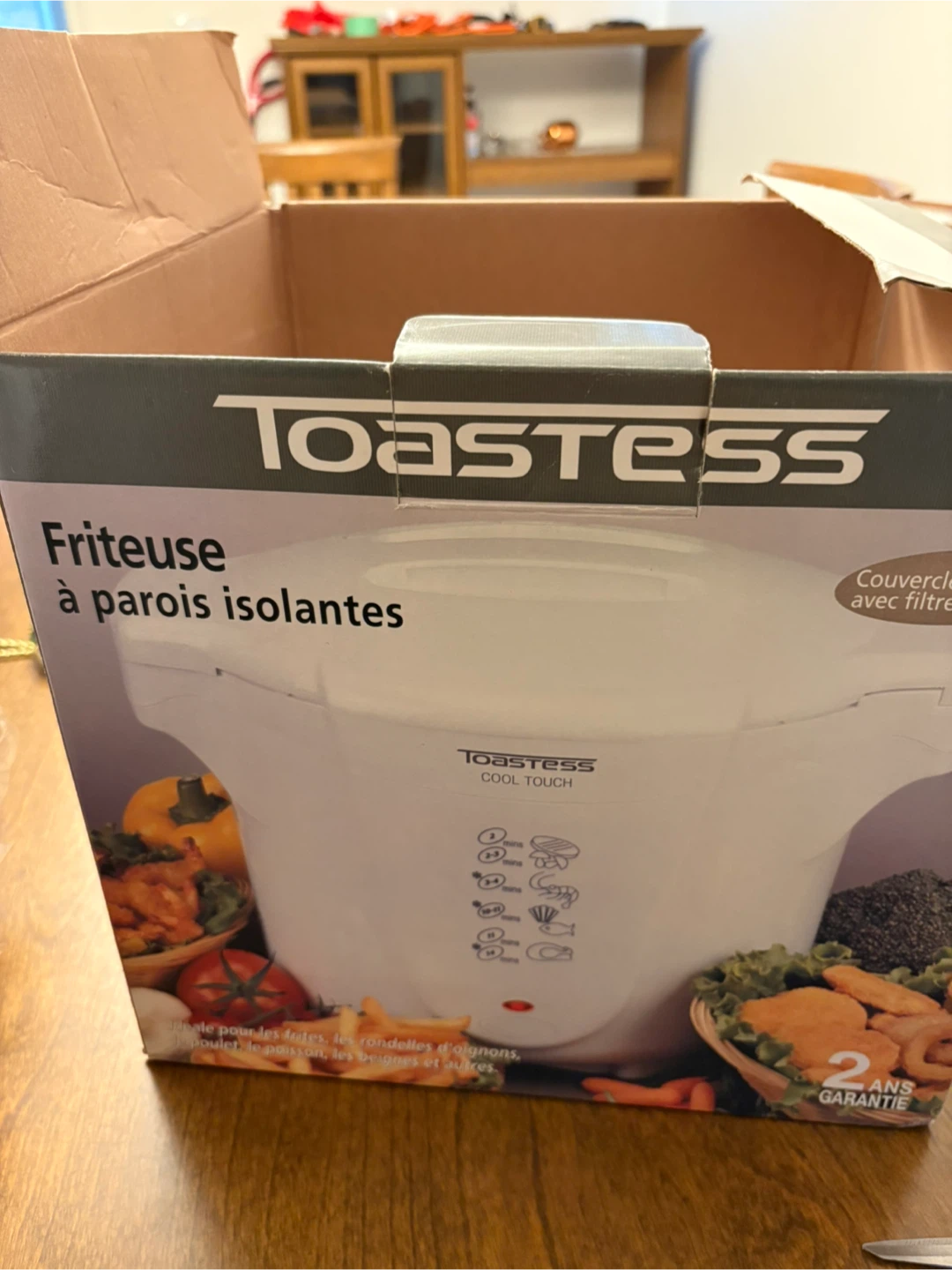 Toastess Cool Touch Deep Fryer - photo 2