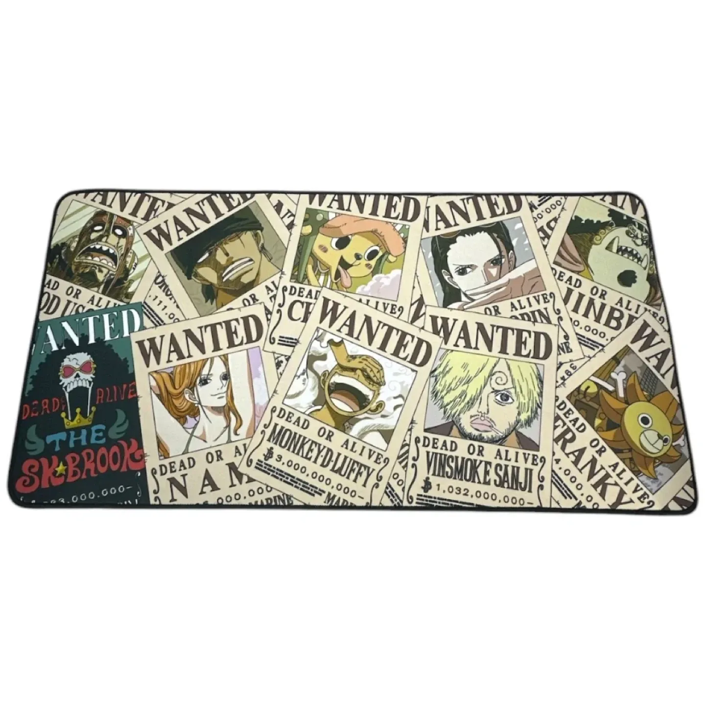 One Piece Wanted poster Mousepad image indicator(3)