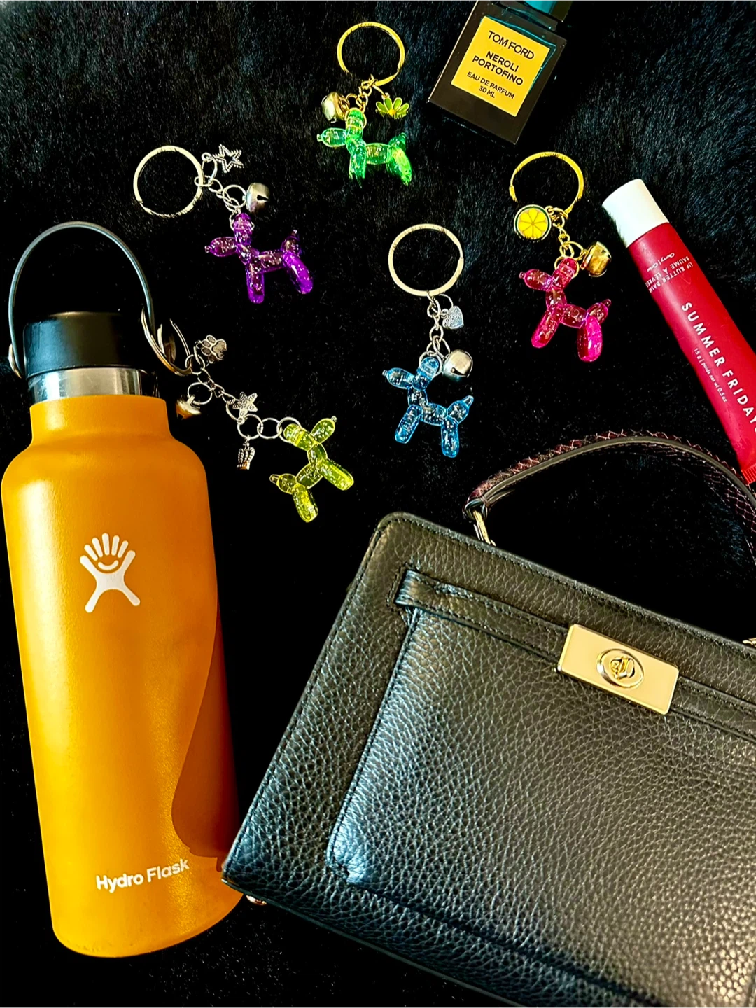 Dog Keychain - Assorted Colours