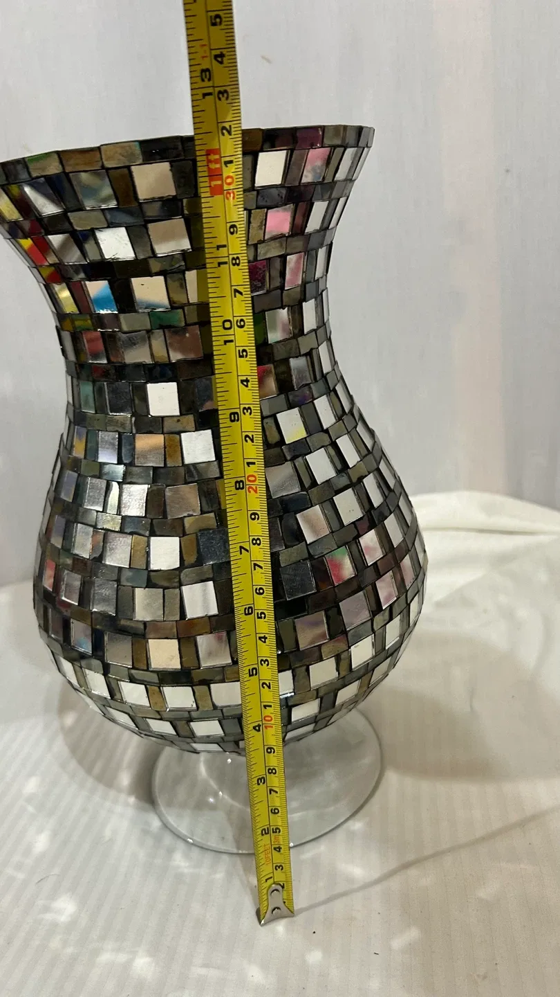 Mosaic Mirrored Vase - Home Decor image indicator(5)