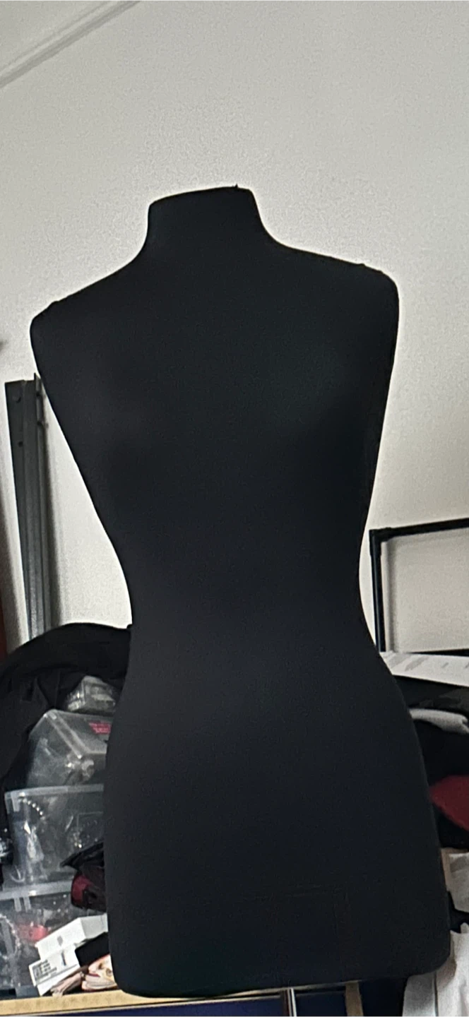 Black Dress Form Mannequin