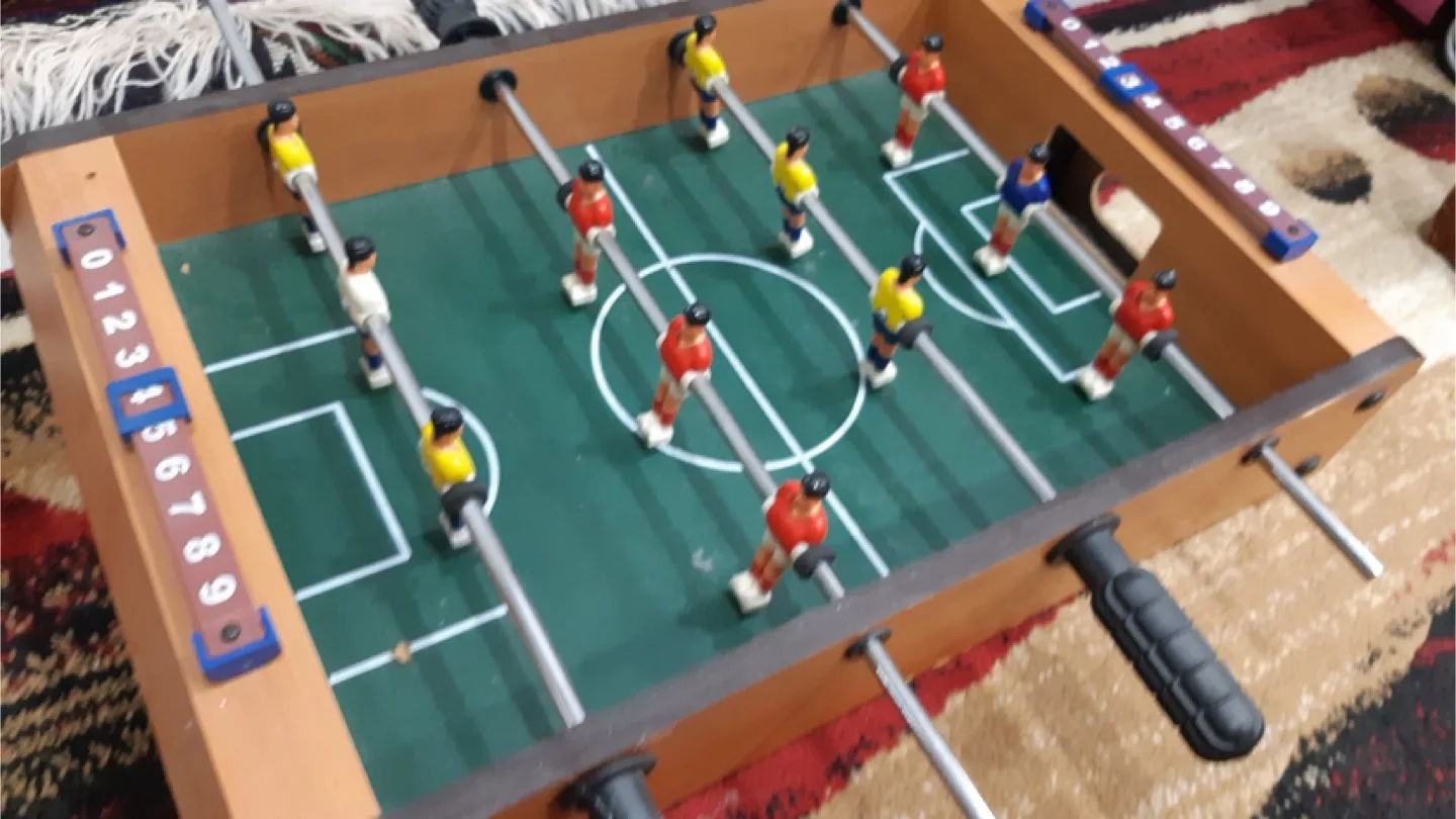 Tabletop Mini Foosball Soccer Game