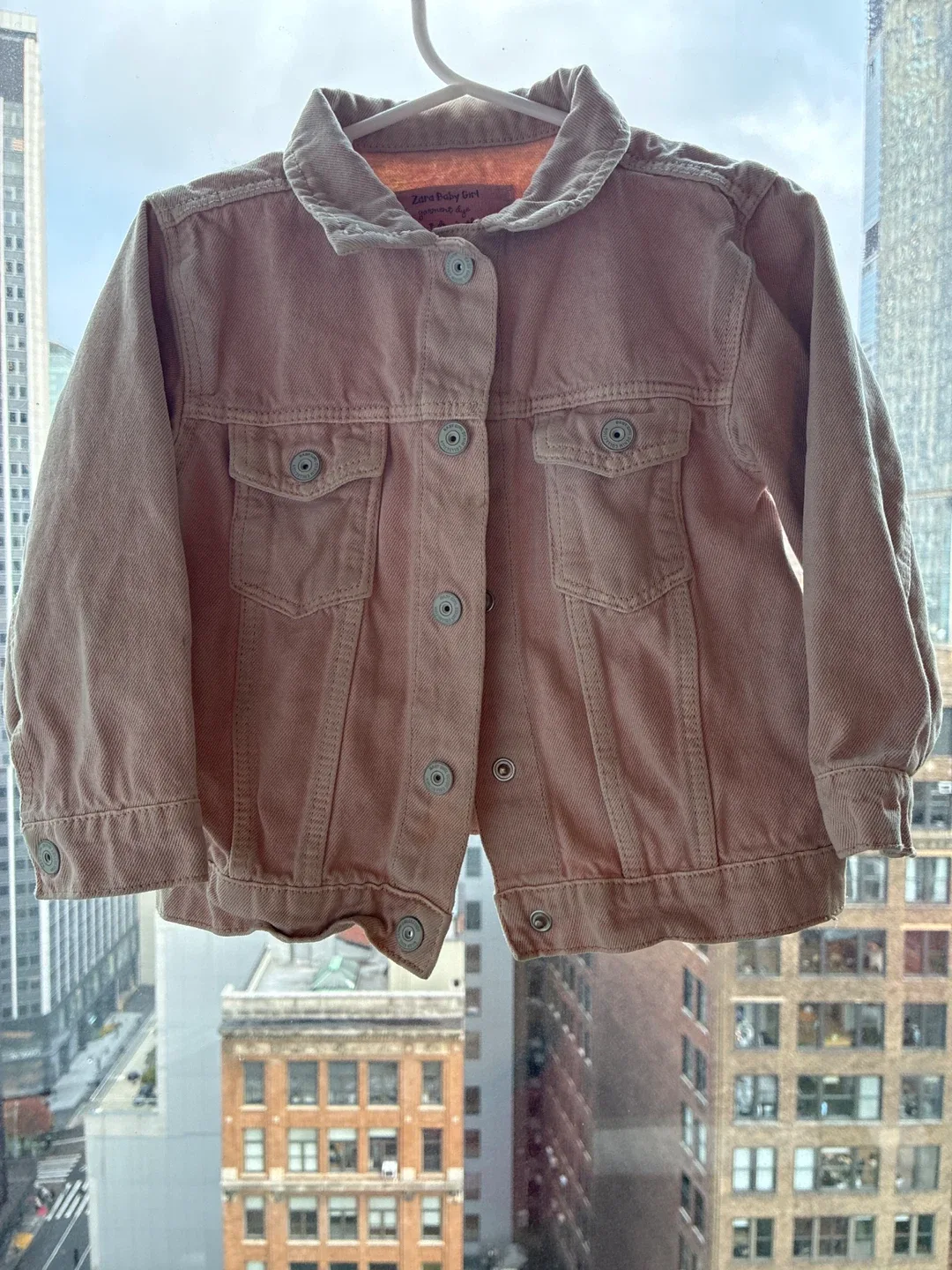 Zara Baby Girl Pink Jacket Sz 18/24 Months Kids Toddler Clothes