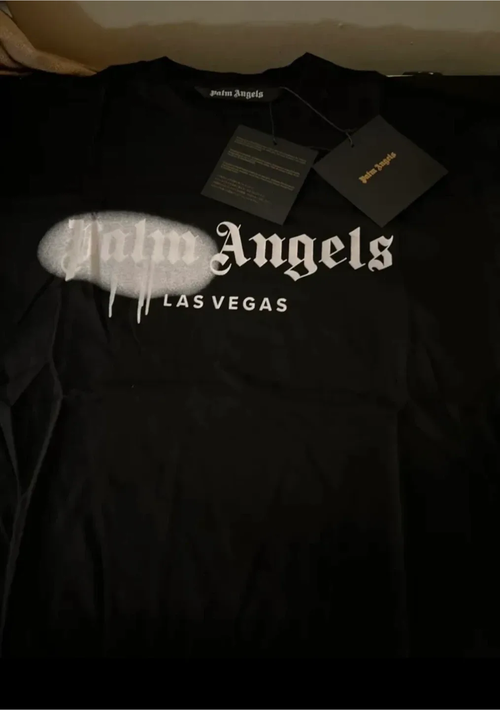 Palm Angels Las Vegas Black Tee - Size S thumbnail