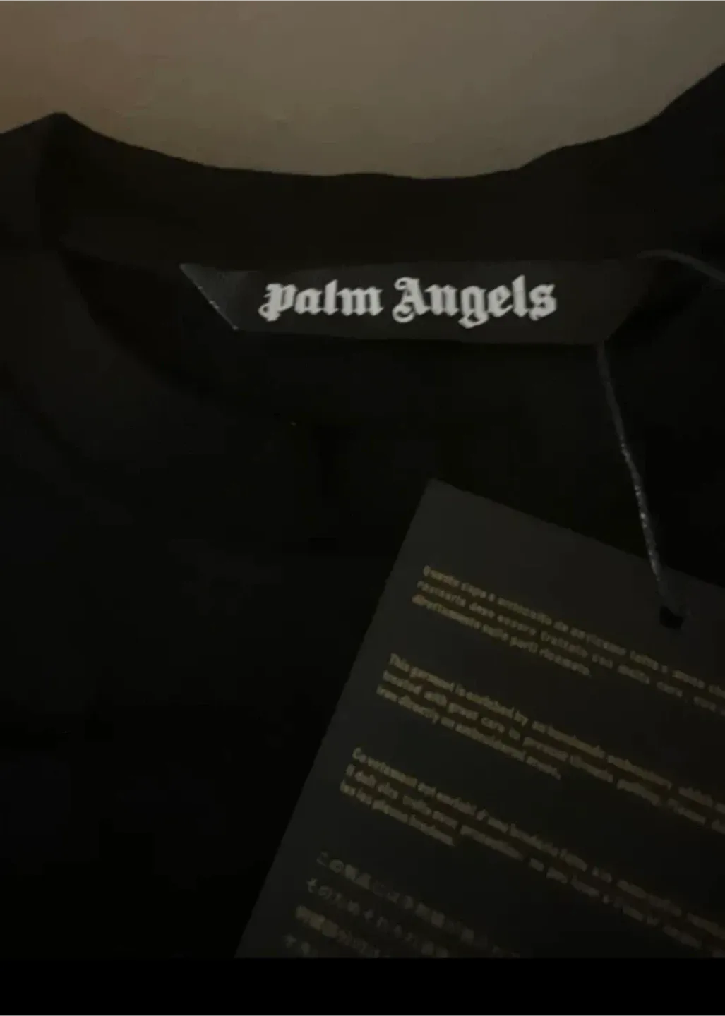 Palm Angels Las Vegas Black Tee - Size S image indicator(2)