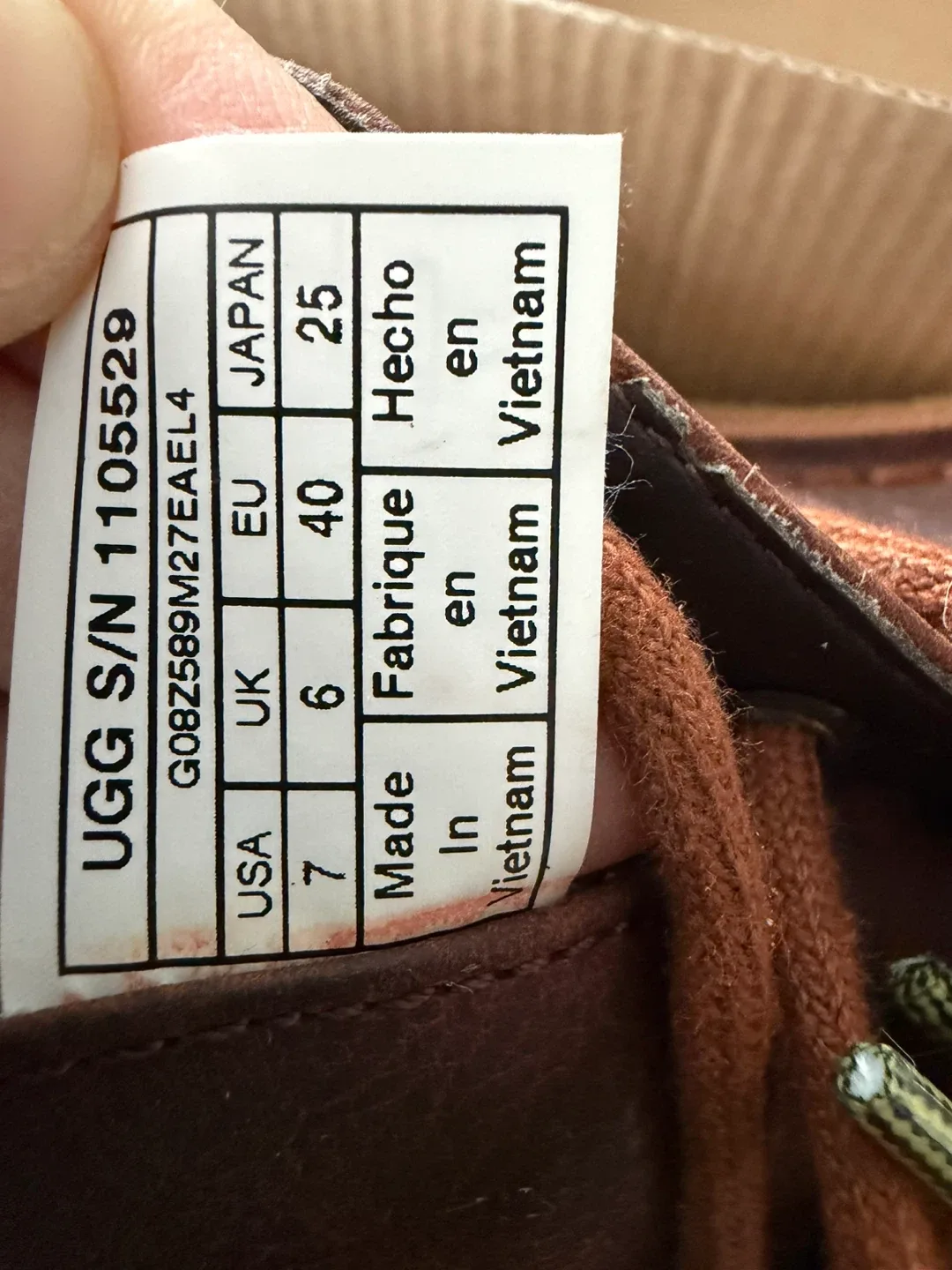 UGG M Leighton 3275M/CHO Men's Boots - Size 7 image indicator(4)