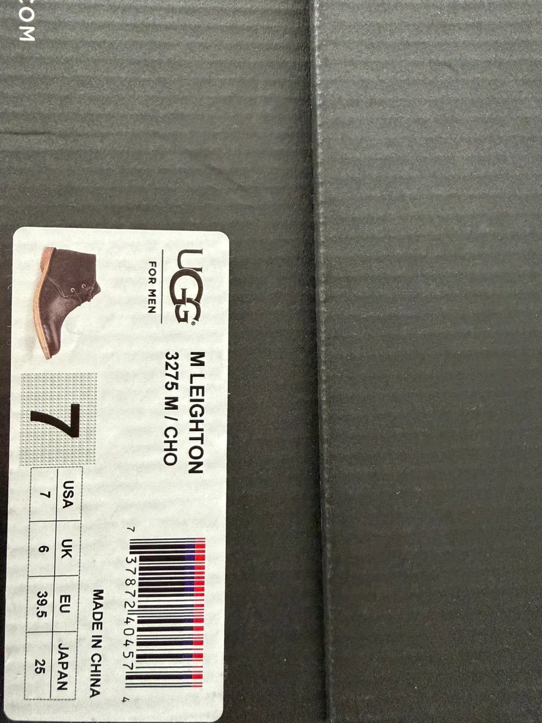 UGG M Leighton 3275M/CHO Men's Boots - Size 7 image indicator(2)