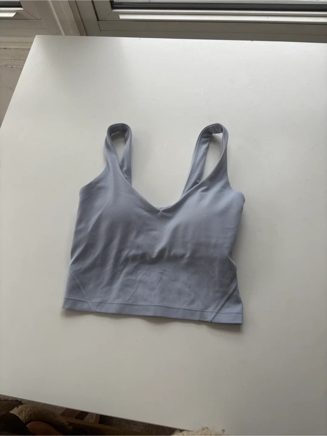 Lululemon Sports Bras - Light Blue & White image indicator(4)