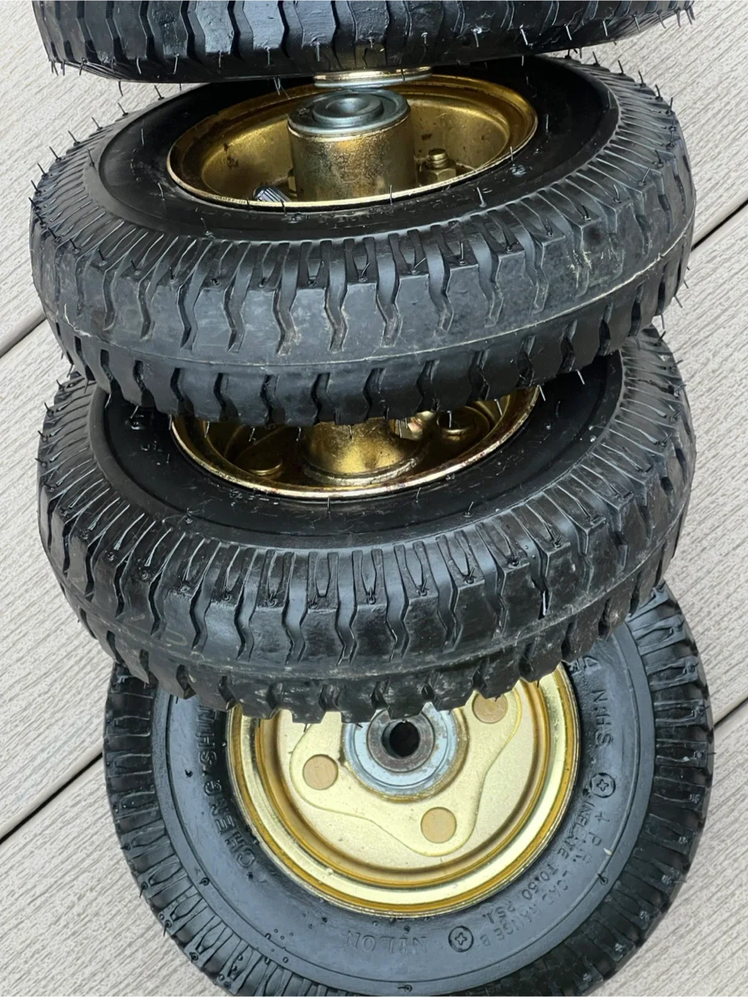 Set of 4    8” - 3.50-4 NHS Tires image indicator(3)