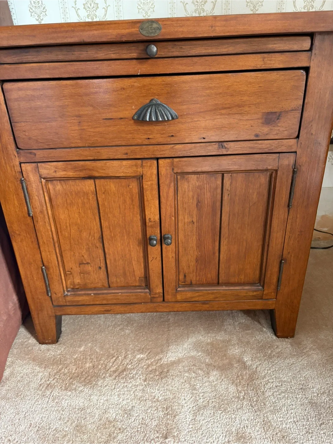 Solid Wood Bedroom Set - Bed, Wardrobe, Nightstands image indicator(2)