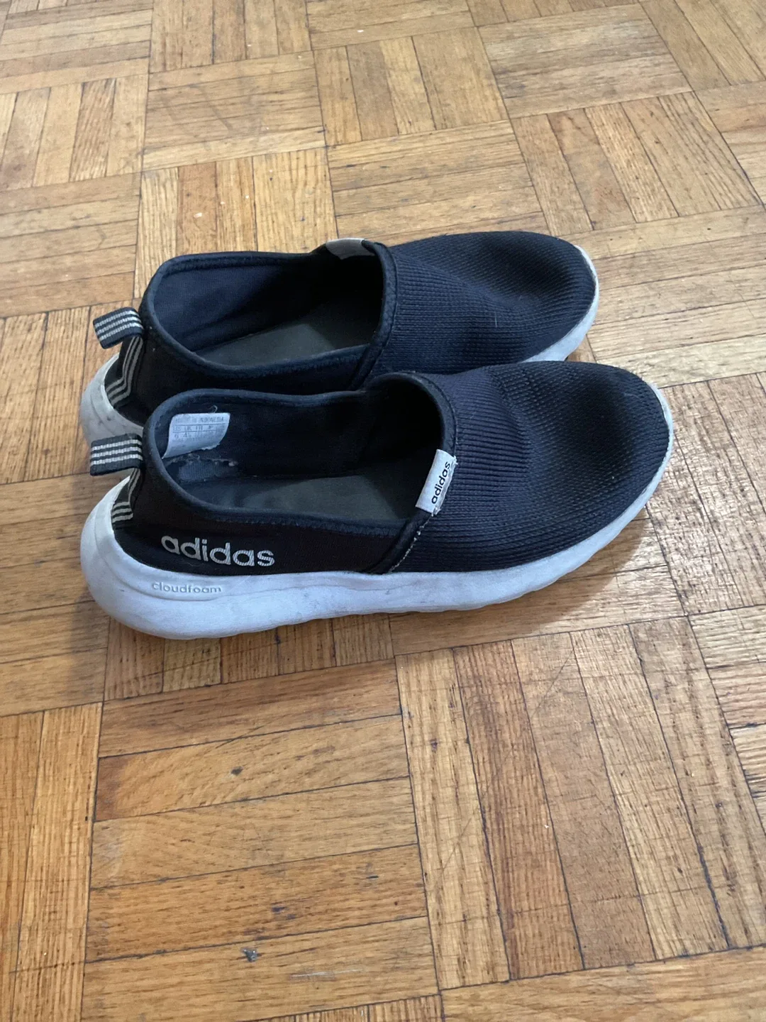Adidas Cloudfoam Slip-On Shoes - Size 6 thumbnail